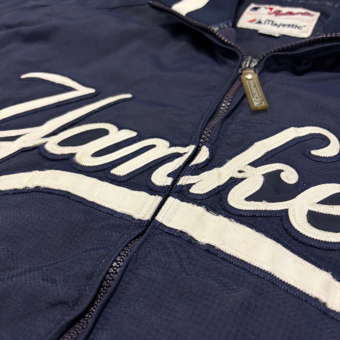 90s 빈티지 마제스틱 양키스 덕아웃 자켓 상품이미지7
