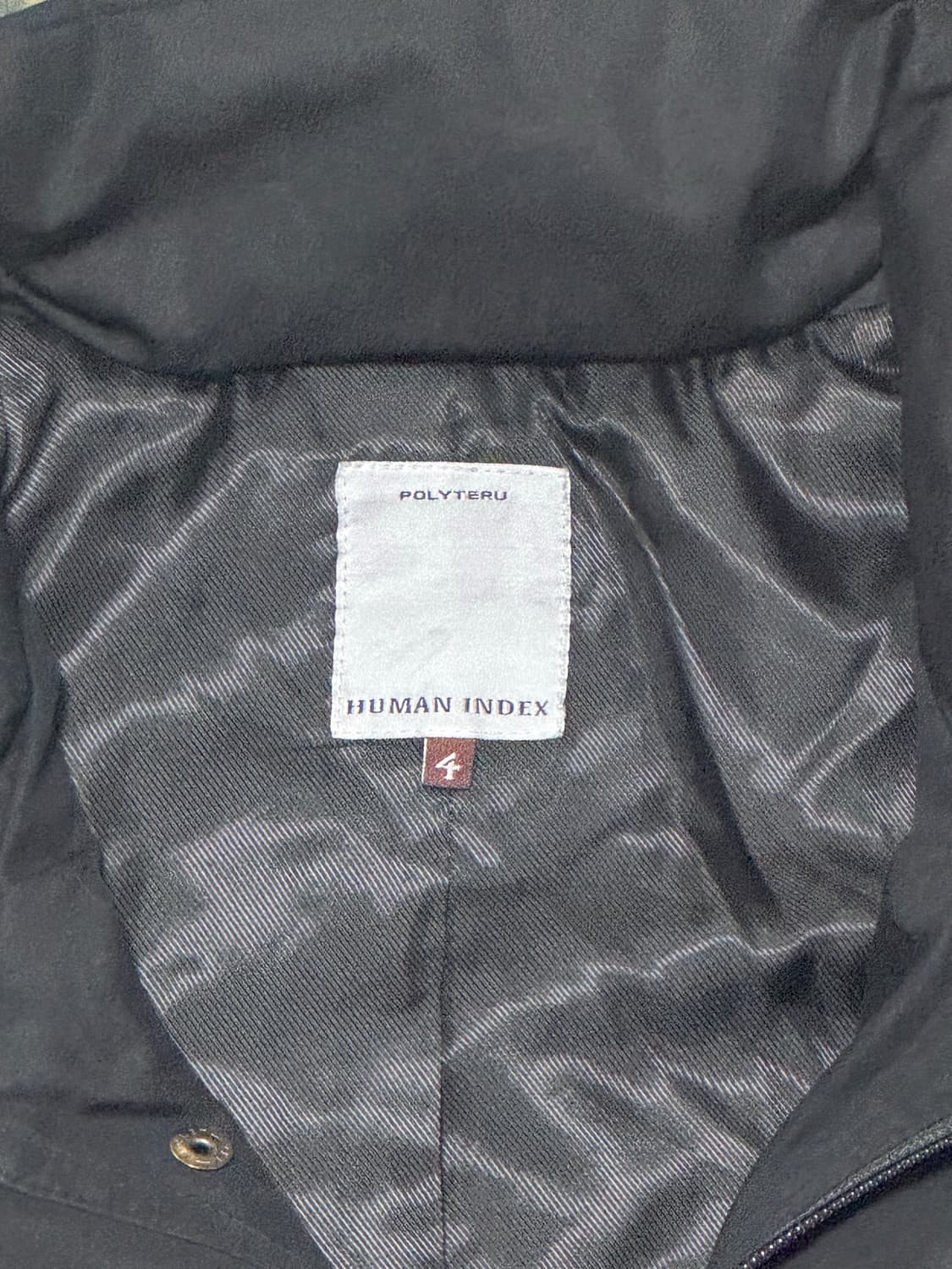 폴리테루 휴먼인덱스 인덱스 트랙파카 (블랙, 4) 상품이미지5