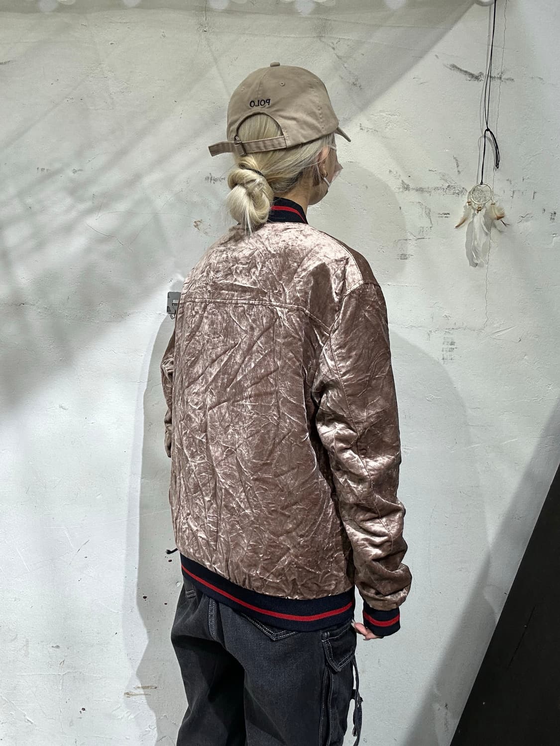 자라 핑크 브라운 오버핏 자켓 L 상품이미지3