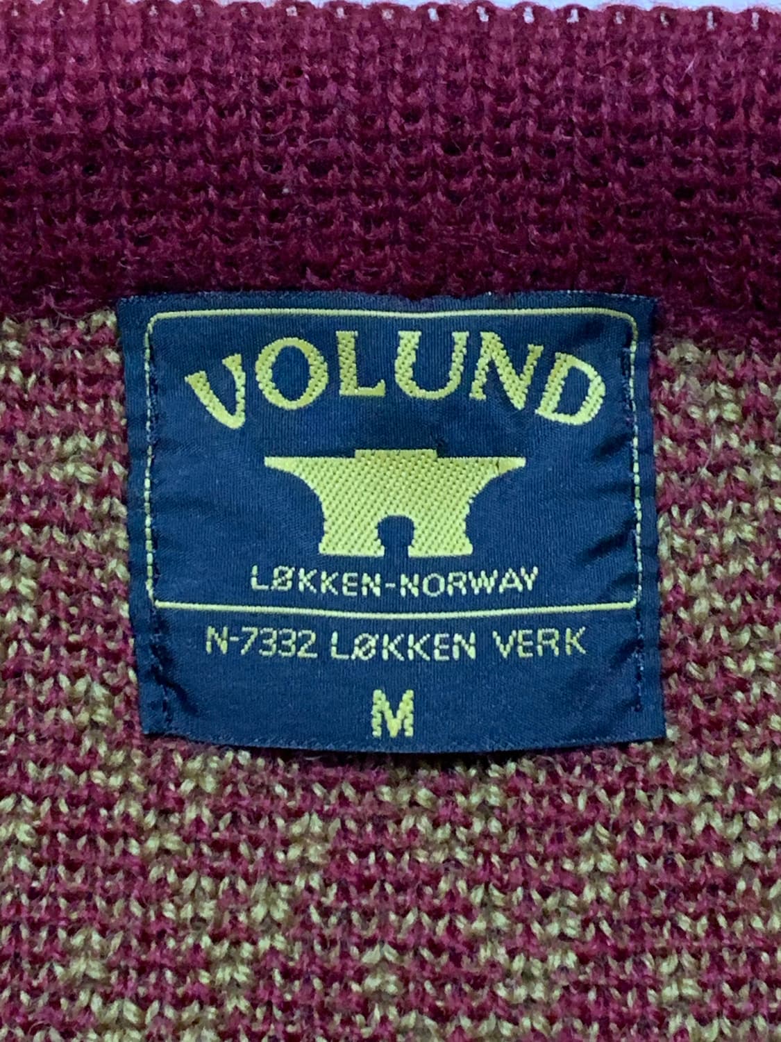 VOLUND 볼룬드 러큰-노르웨이 니팅 카디건(램스울)M 사이즈 상품이미지9