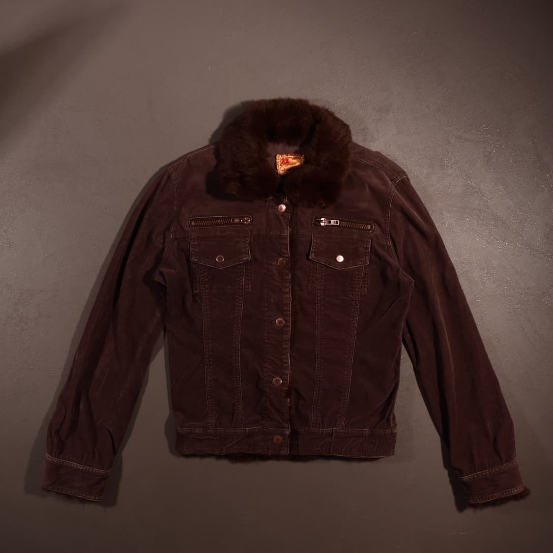 GRUNGE CORDUROY FUR JACKET  상품이미지1