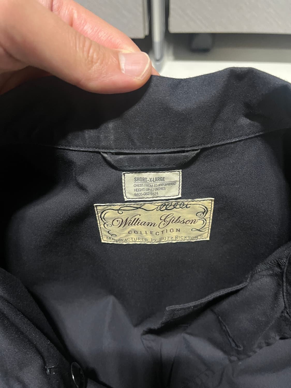 버즈릭슨 x 윌리엄 깁슨 정글 퍼티그 자켓 xl 사이즈 판매합니다 상품이미지3