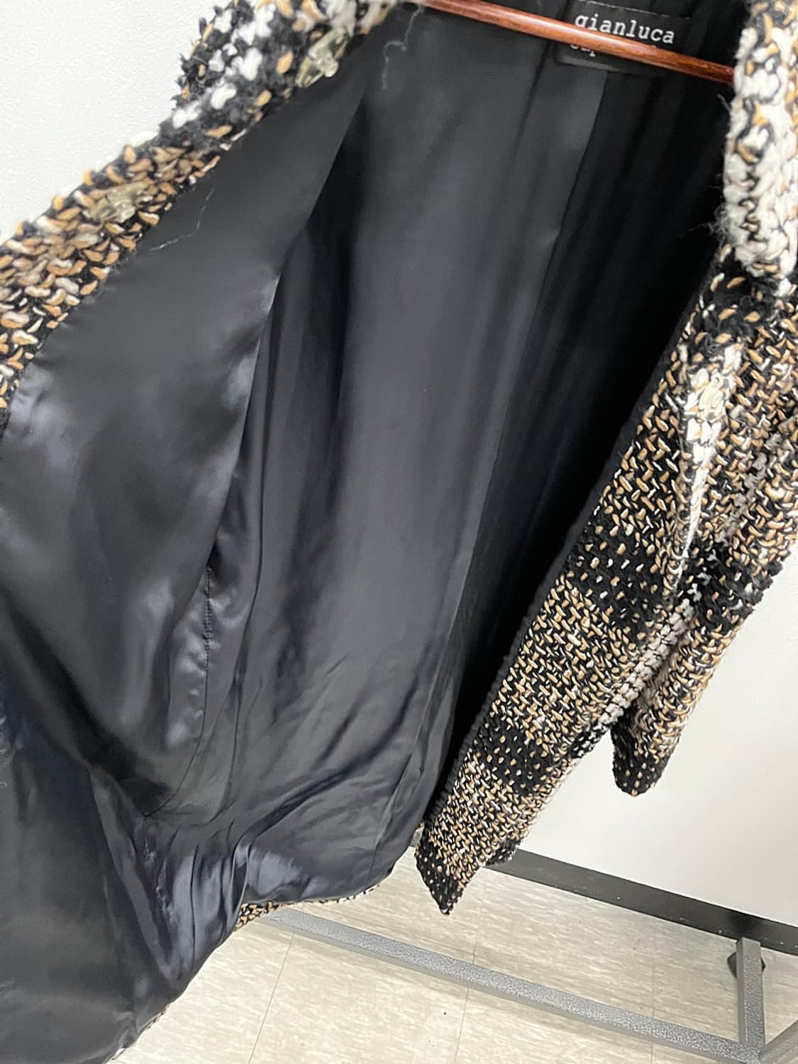 여) 지안루카 카페놀로 트위드 니트코트  상품이미지7