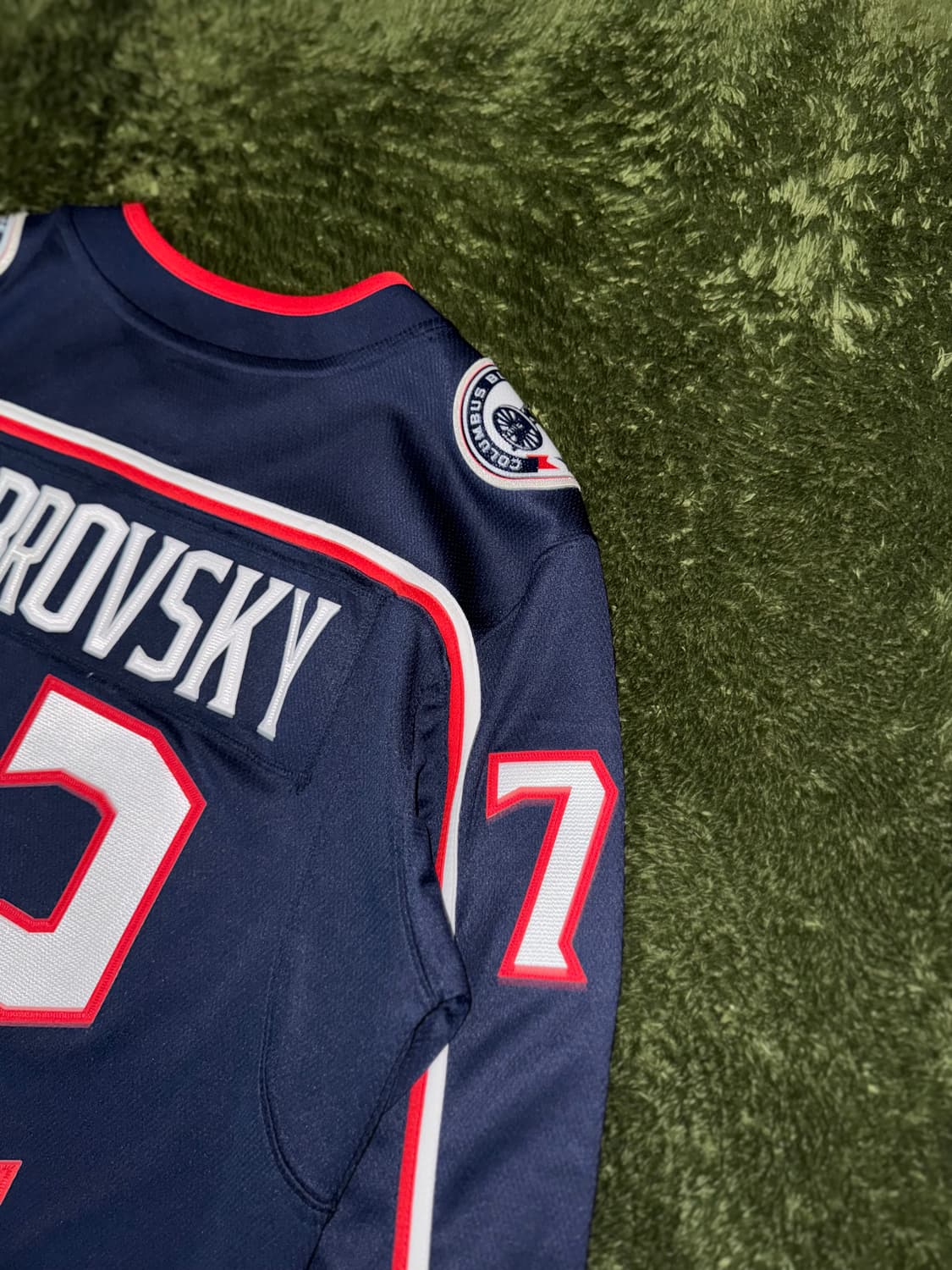 [M] 파나틱스 콜럼버스 블루재키츠 보브로프스키 72 NHL 하키 져지 상품이미지9