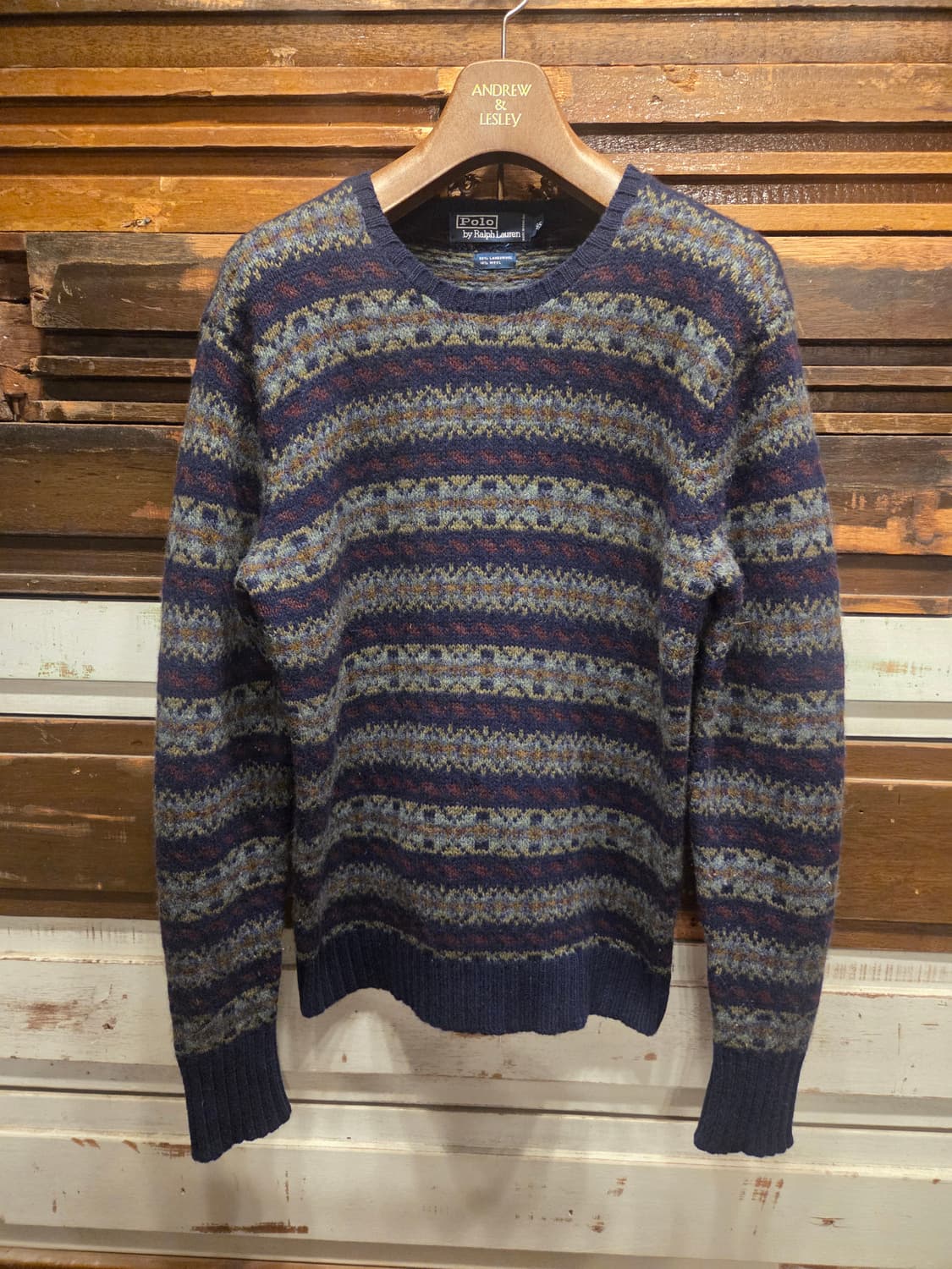00'S 랄프로렌 페어아일니트  상품이미지1