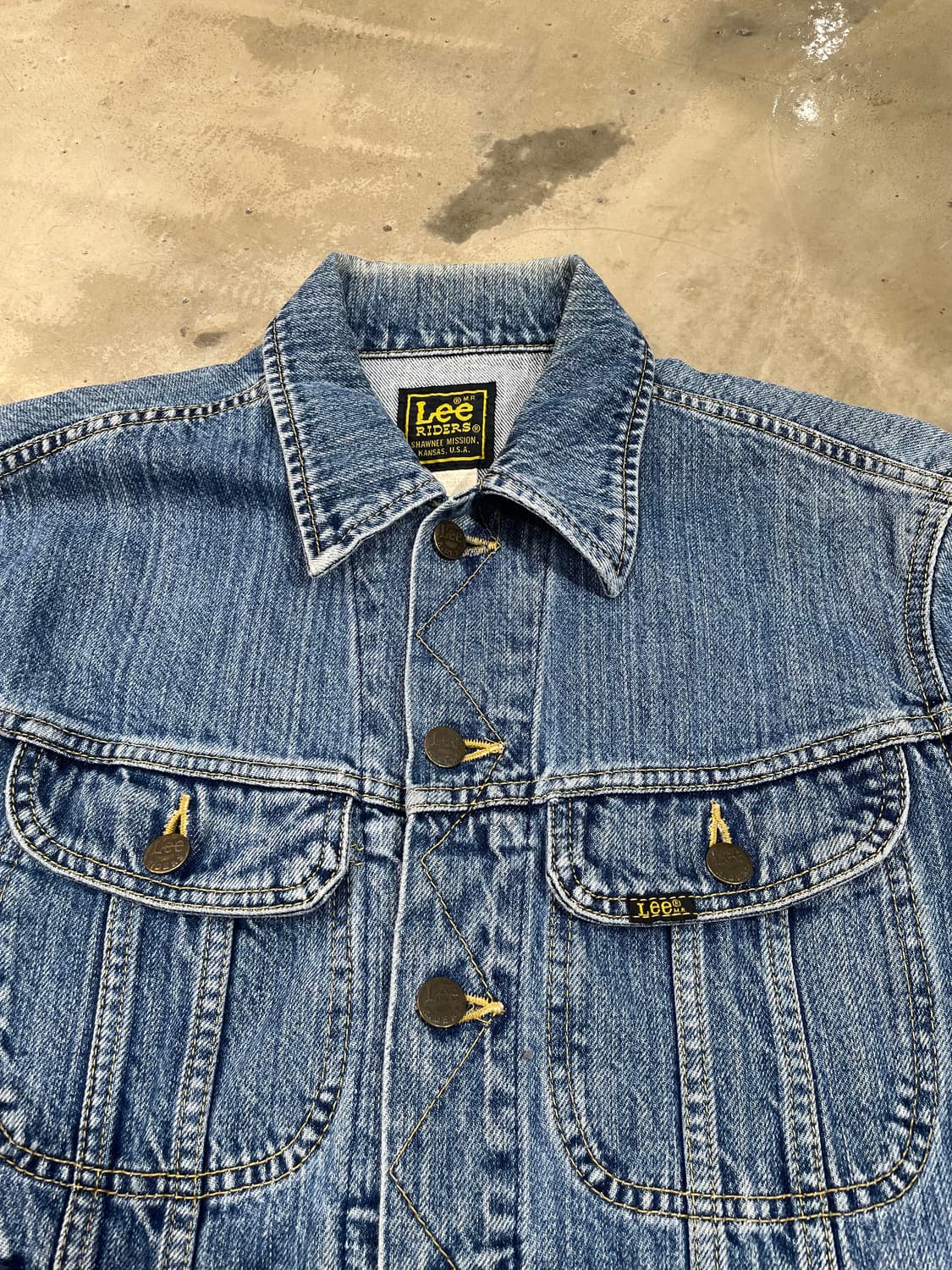 Lee riders Cowboy Trucker Denim Jacket  상품이미지3