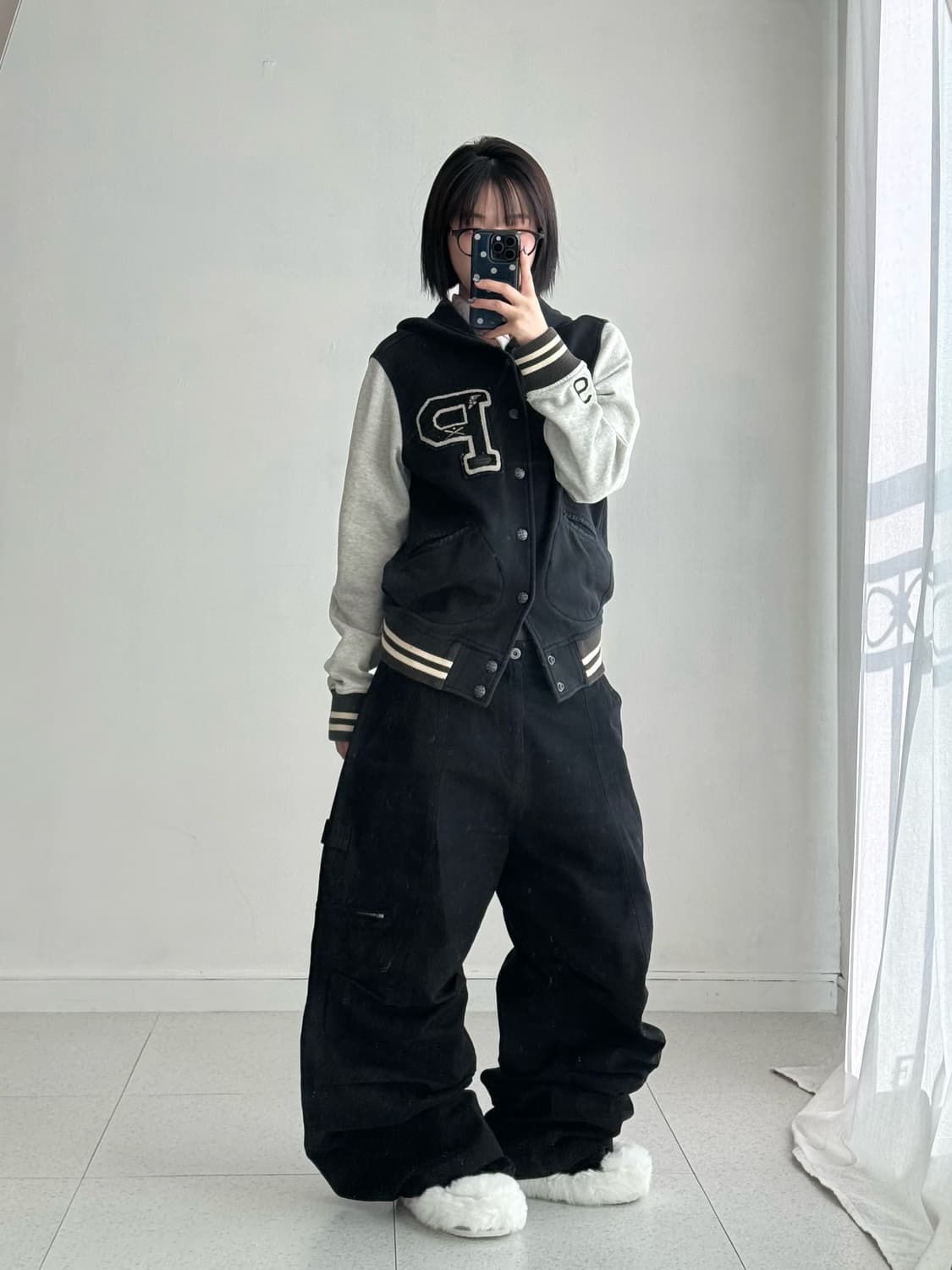 폴로 레터맨 후드 자켓 상품이미지5