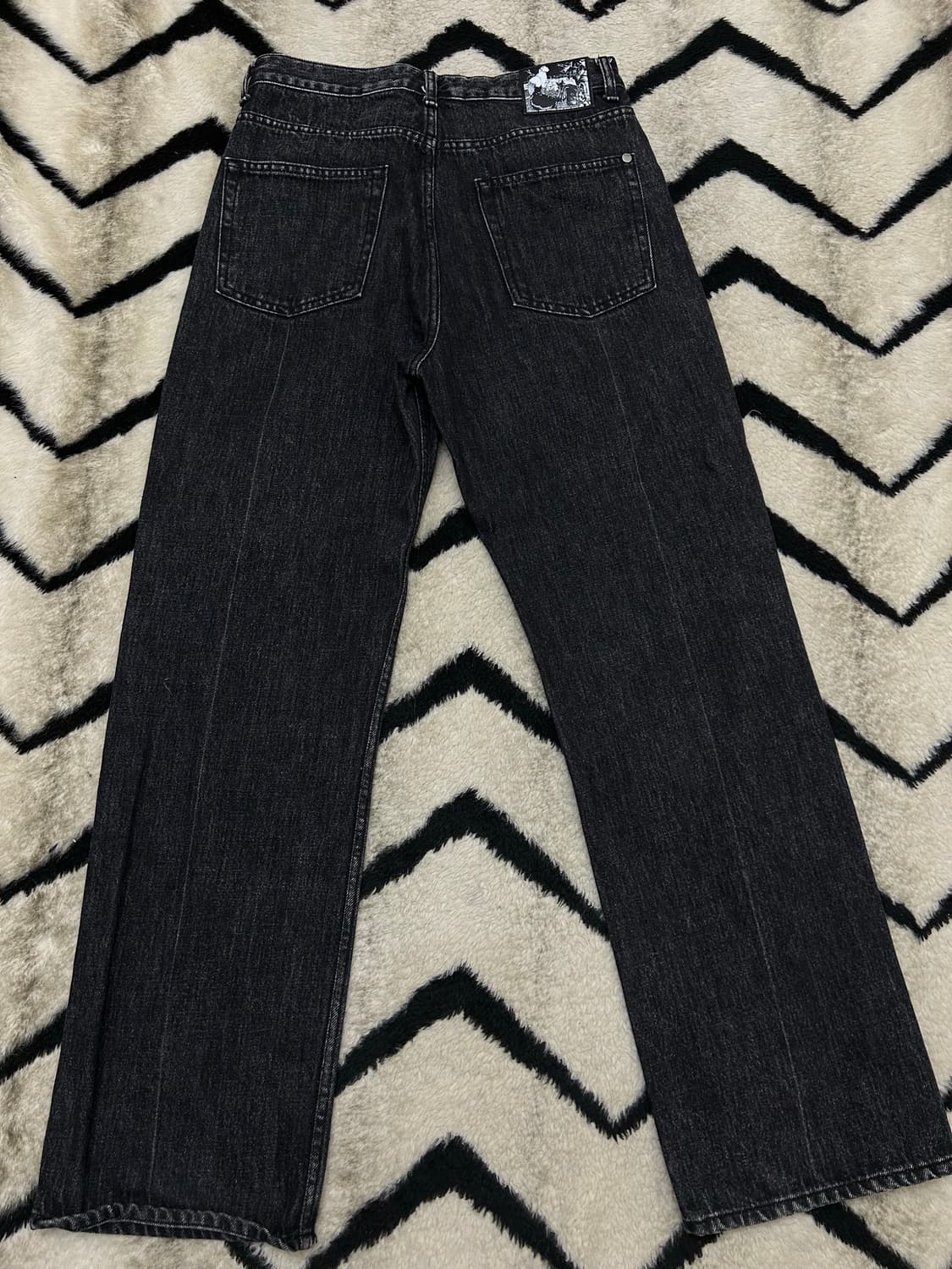 [29]모드나인 스타더스트 데님팬츠/흑청 상품이미지4