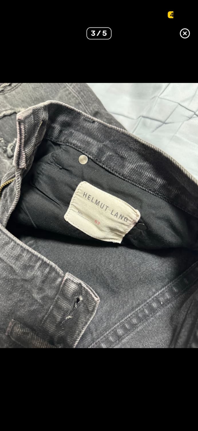 Helmut lang 디스트레스트 팬츠 상품이미지3