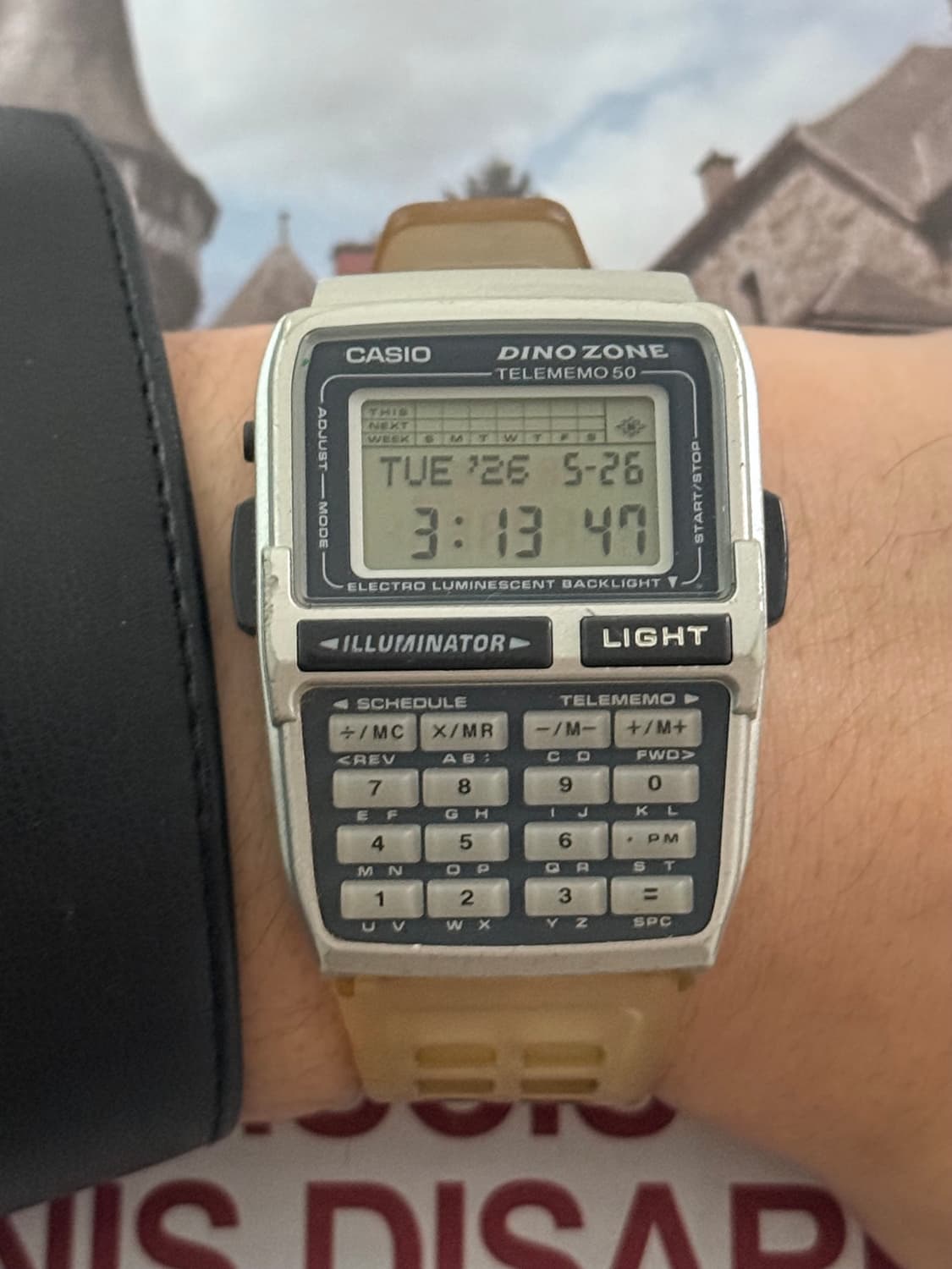 Casio 카시오 DBC-63 다이노 스켈레톤 한정판 Date Bank 상품이미지10