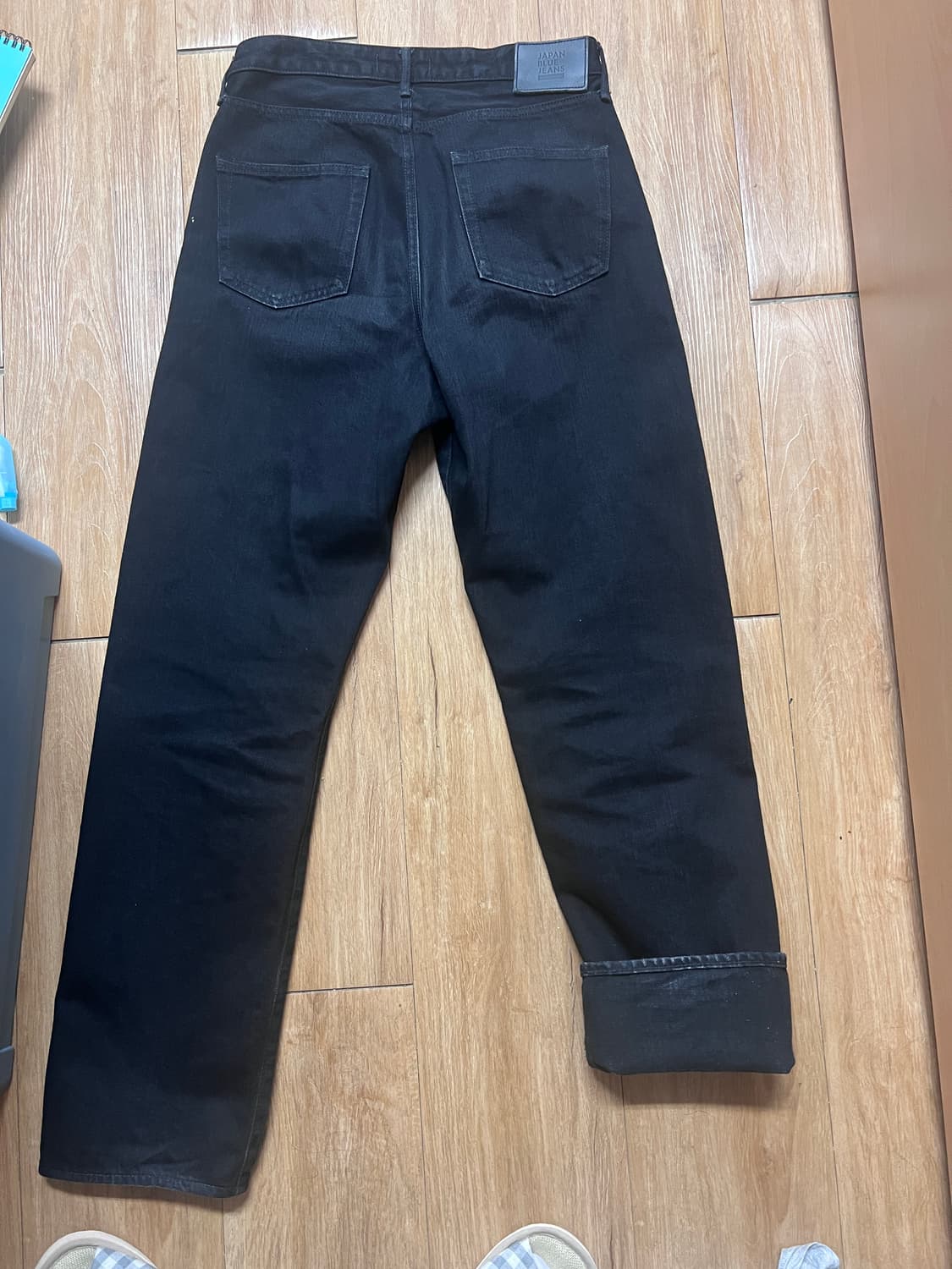 japan blue jeans 셀비지 데님 블랙 상품이미지3