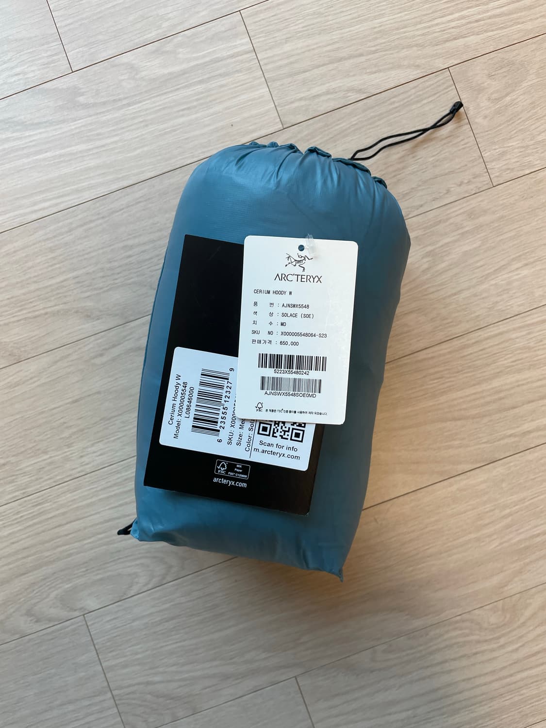 아크테릭스 세륨 후디패딩 우먼 M 상품이미지7