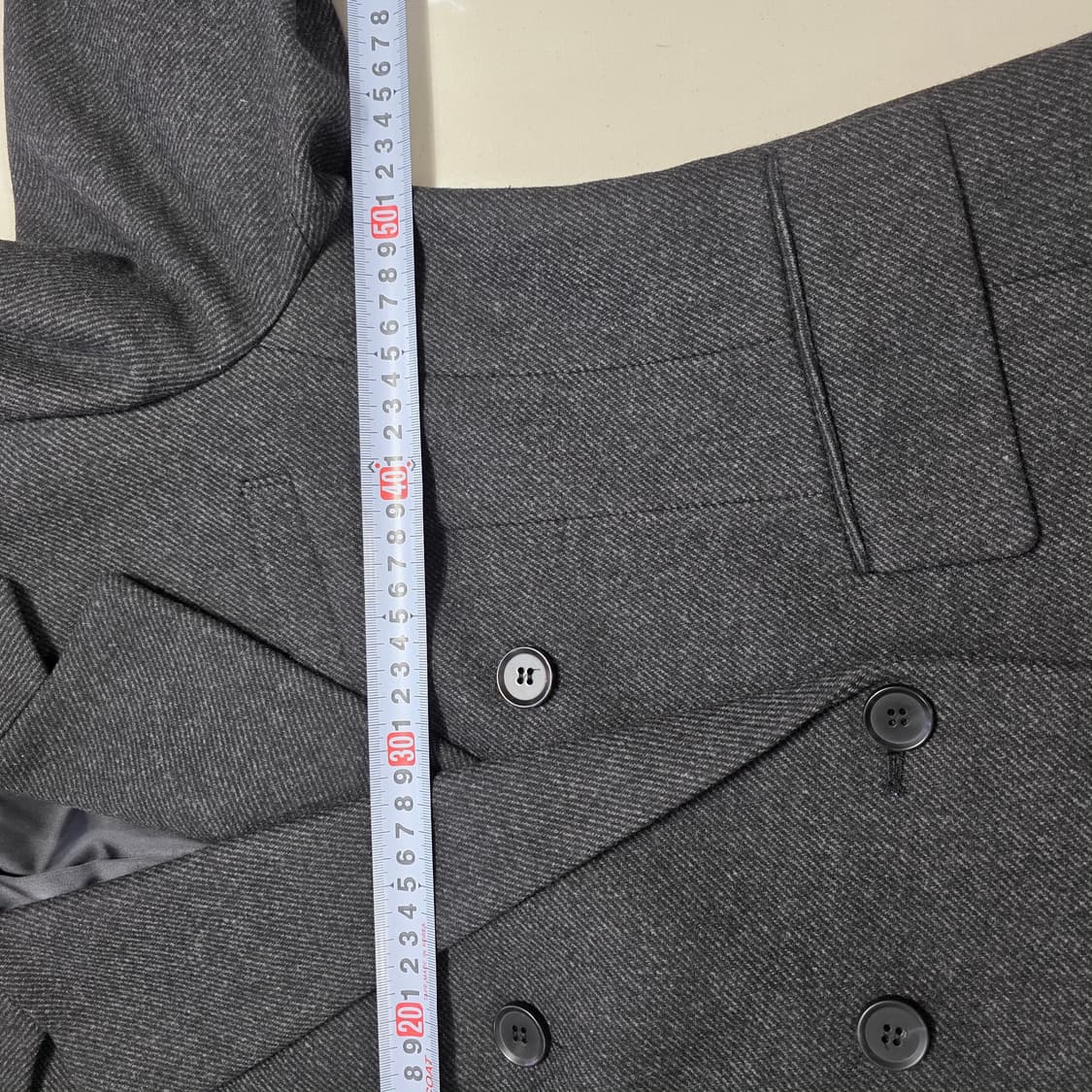 1772 [Jason Wu] 그레이 더블 버튼 자켓 77 상품이미지3