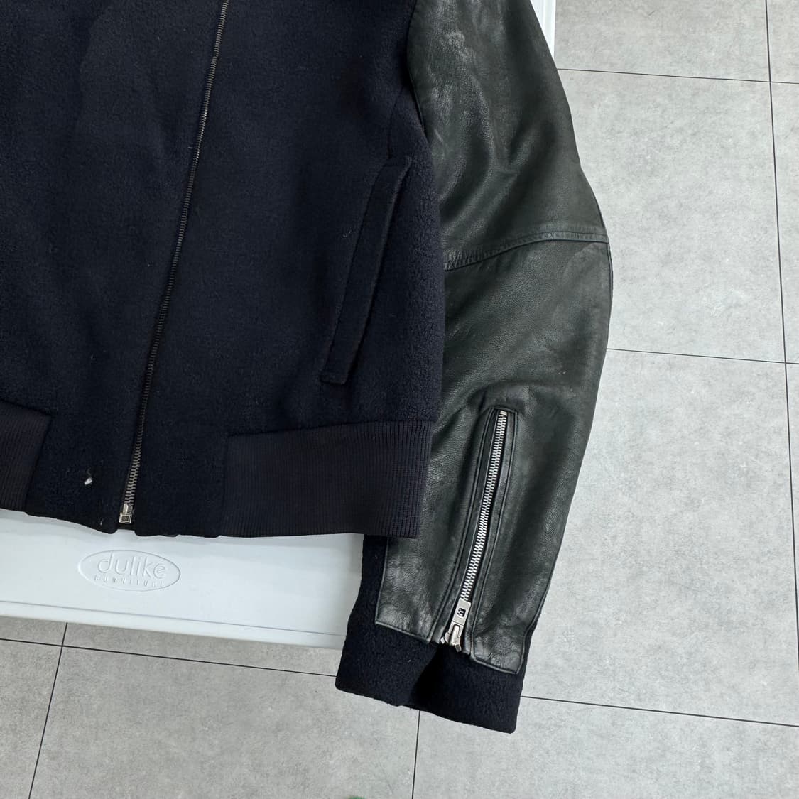 우영미 레더암 자켓  상품이미지3