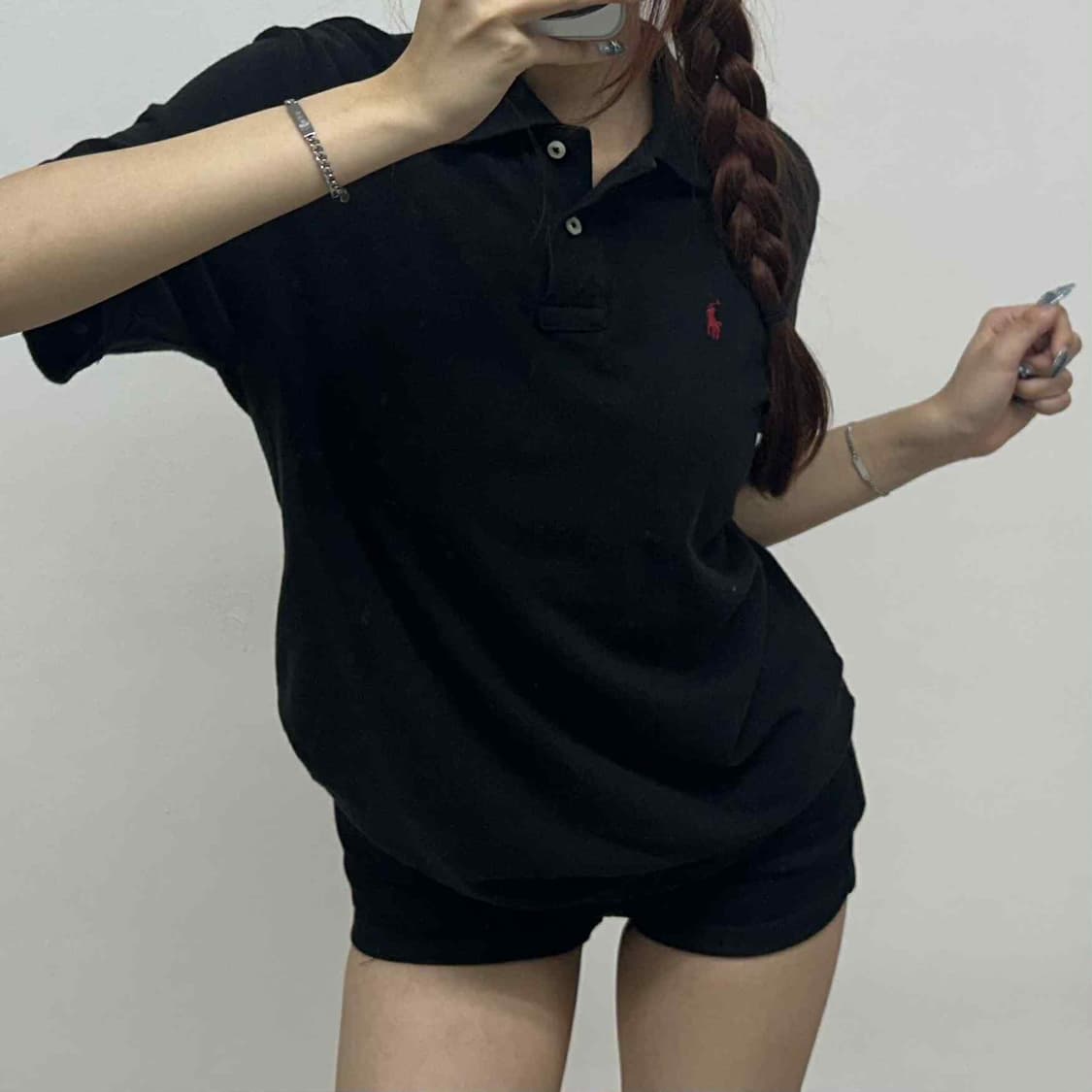 폴로 랄프로렌 블랙pk 반팔 카라티(L) 상품이미지1
