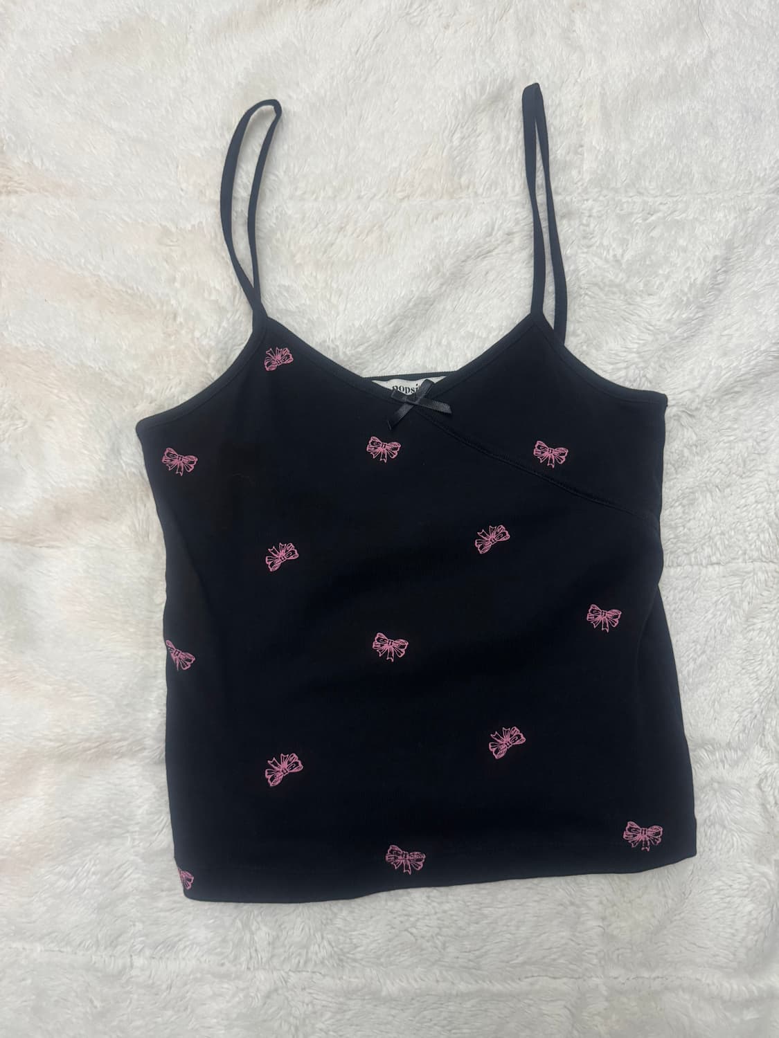 팝시즈 리본 나시+가디건 상품이미지4