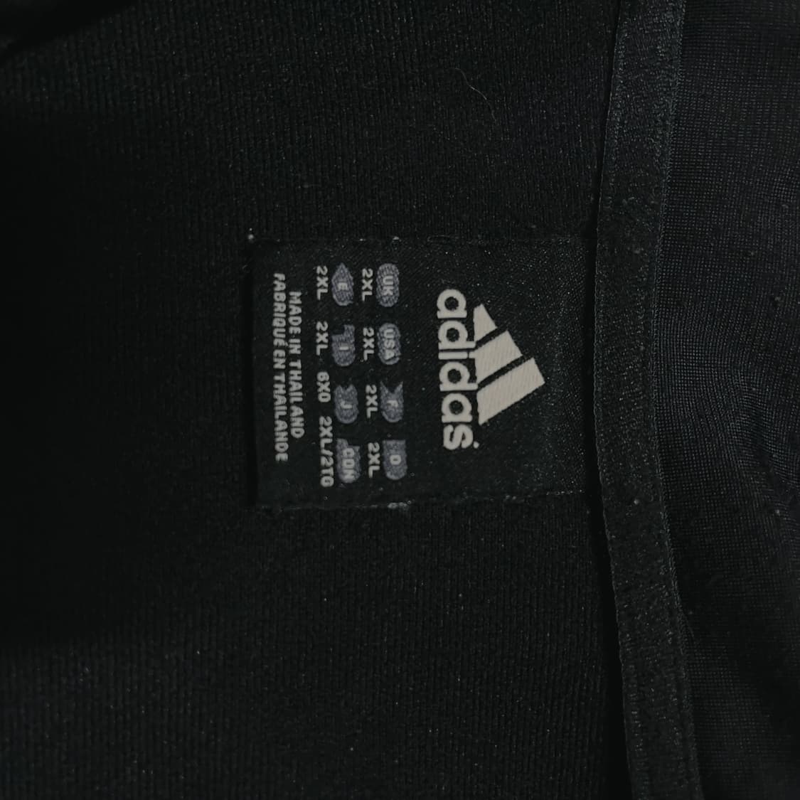 [정품] 아디다스 블랙 오버핏 삼선 져지 [ 2XL ] 상품이미지4