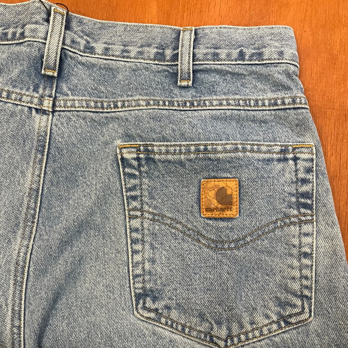 (33) Carhartt 칼하트 데님 쇼츠 반바지 상품이미지6