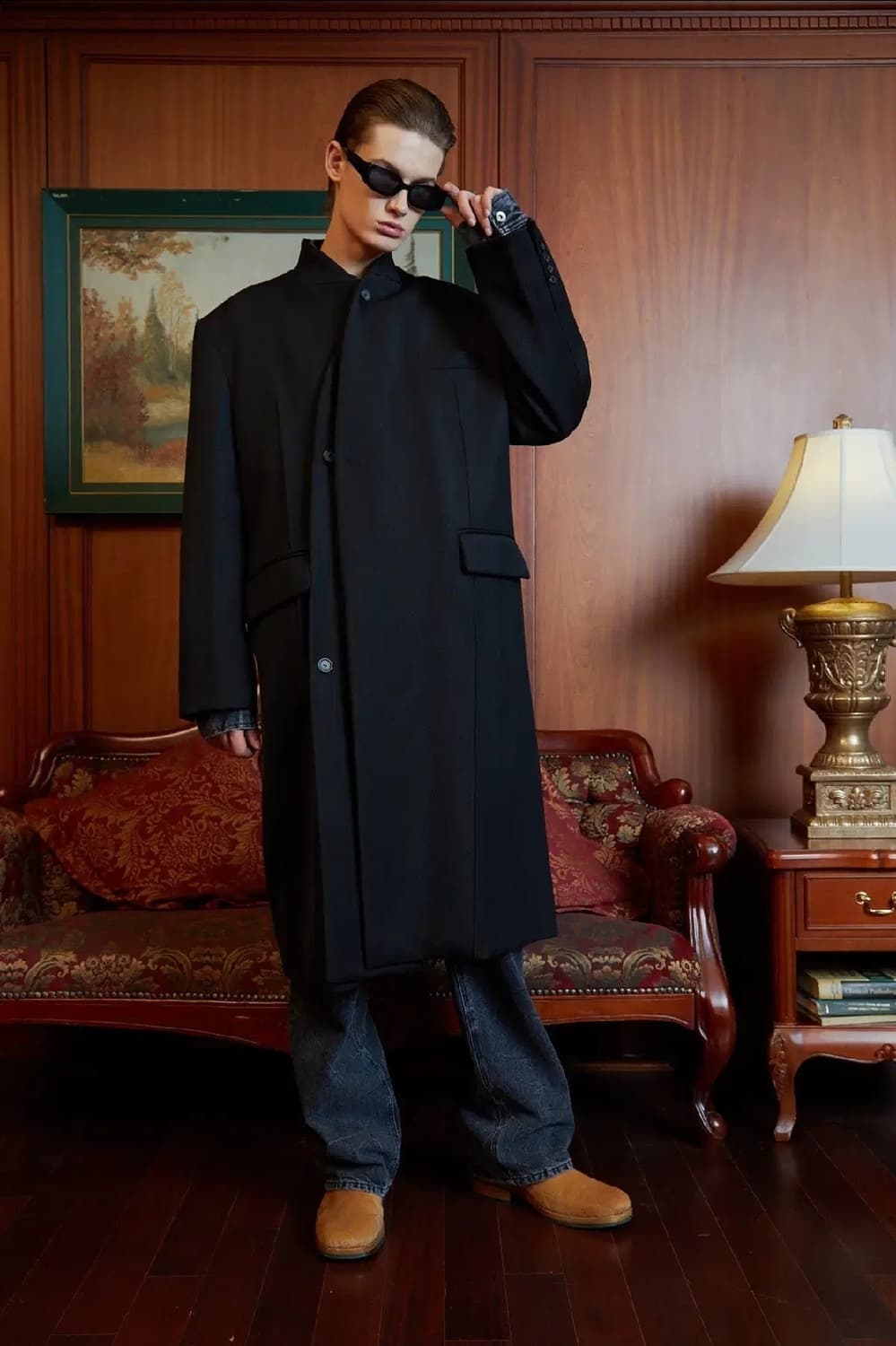 Stu 카라리스 코트 L 새제품구합니다 상품이미지2