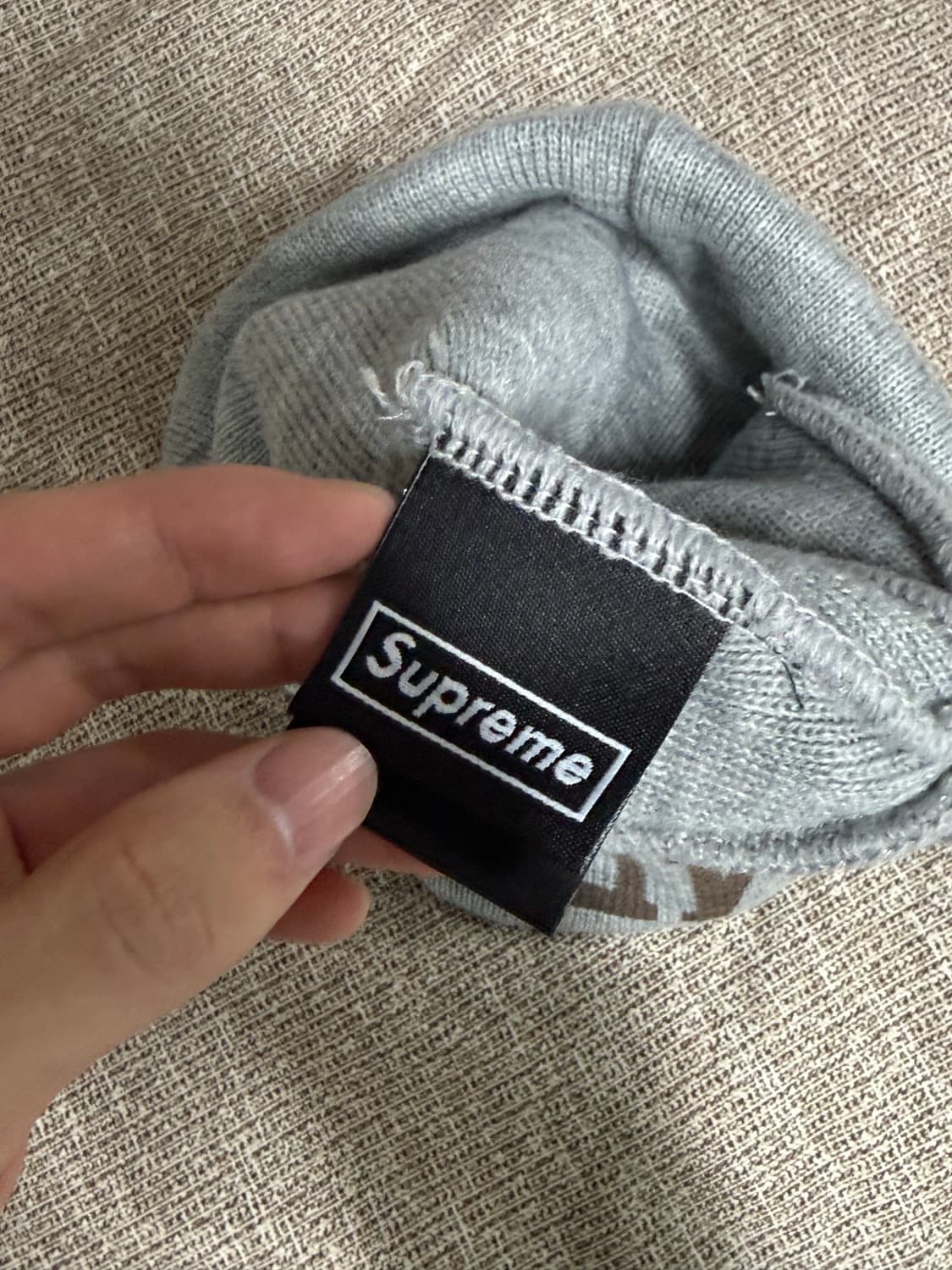 슈프림 뉴에라 바시티 비니 헤더그레이 상품이미지3