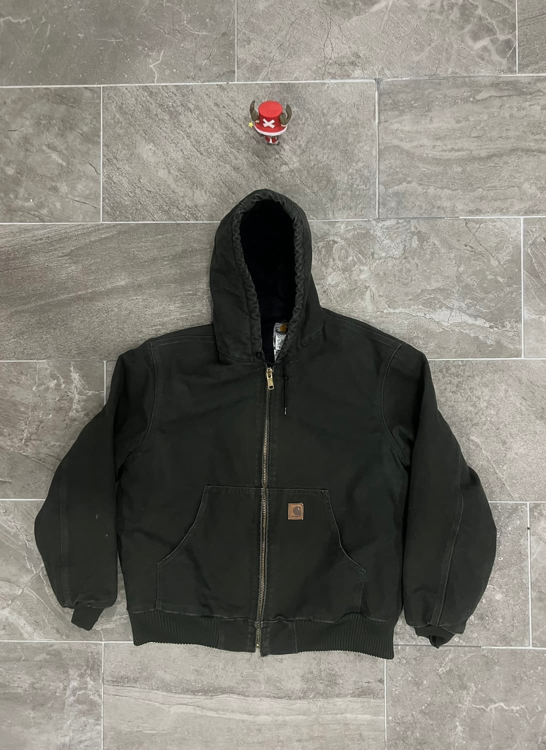 (L) 칼하트 덕 액티브 후드자켓 J130 MOS 모스그린 상품이미지1