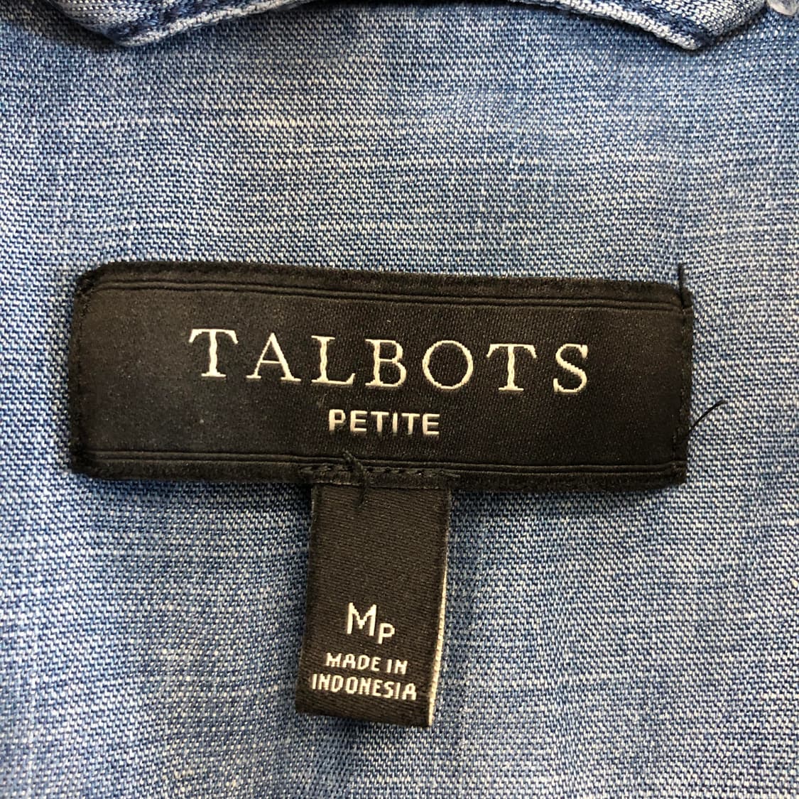 TALBOTS 린넨혼방 샴브레이자켓 M 상품이미지5
