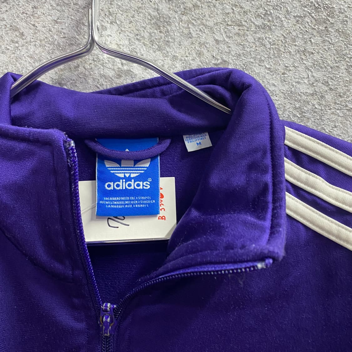 아디다스 파이어버드 퍼플 트랙탑 져지 B3300 상품이미지3