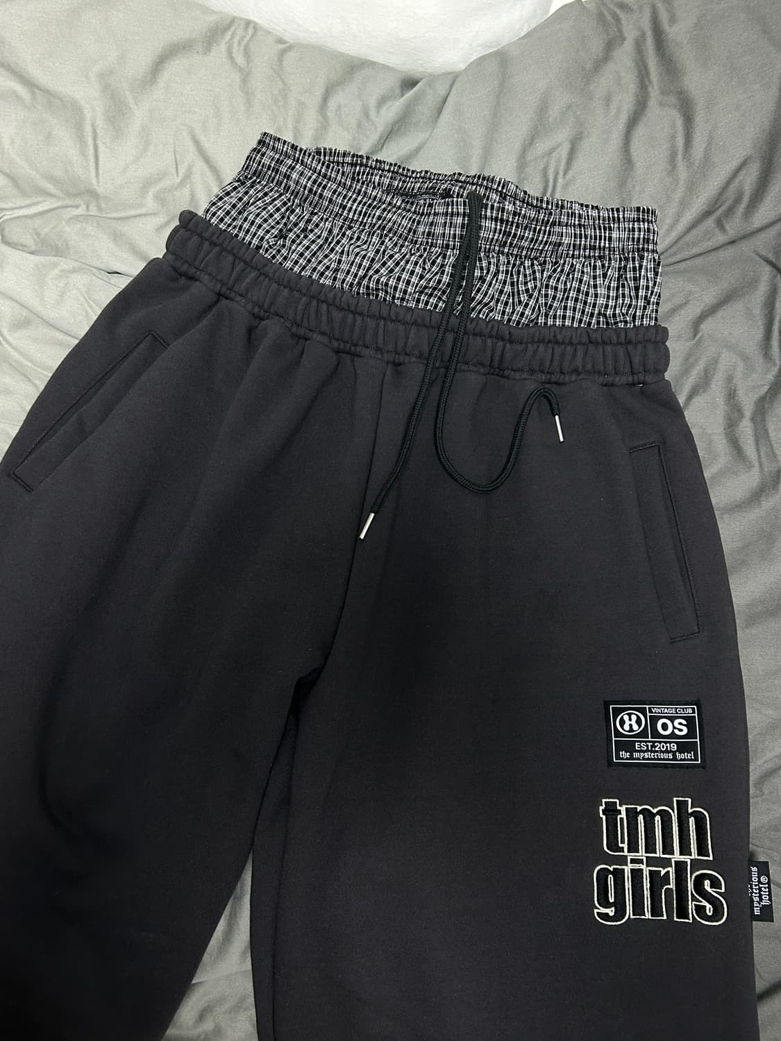 미스테리어스호텔 레이어드 스웻팬츠 상품이미지2