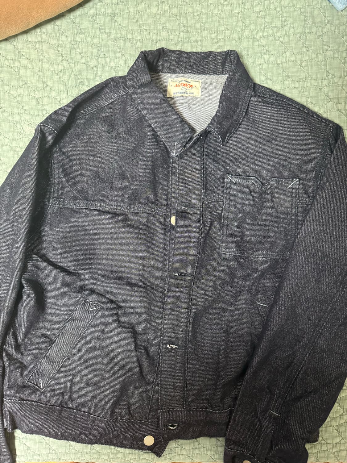 빈티지 청자켓 M 상품이미지1