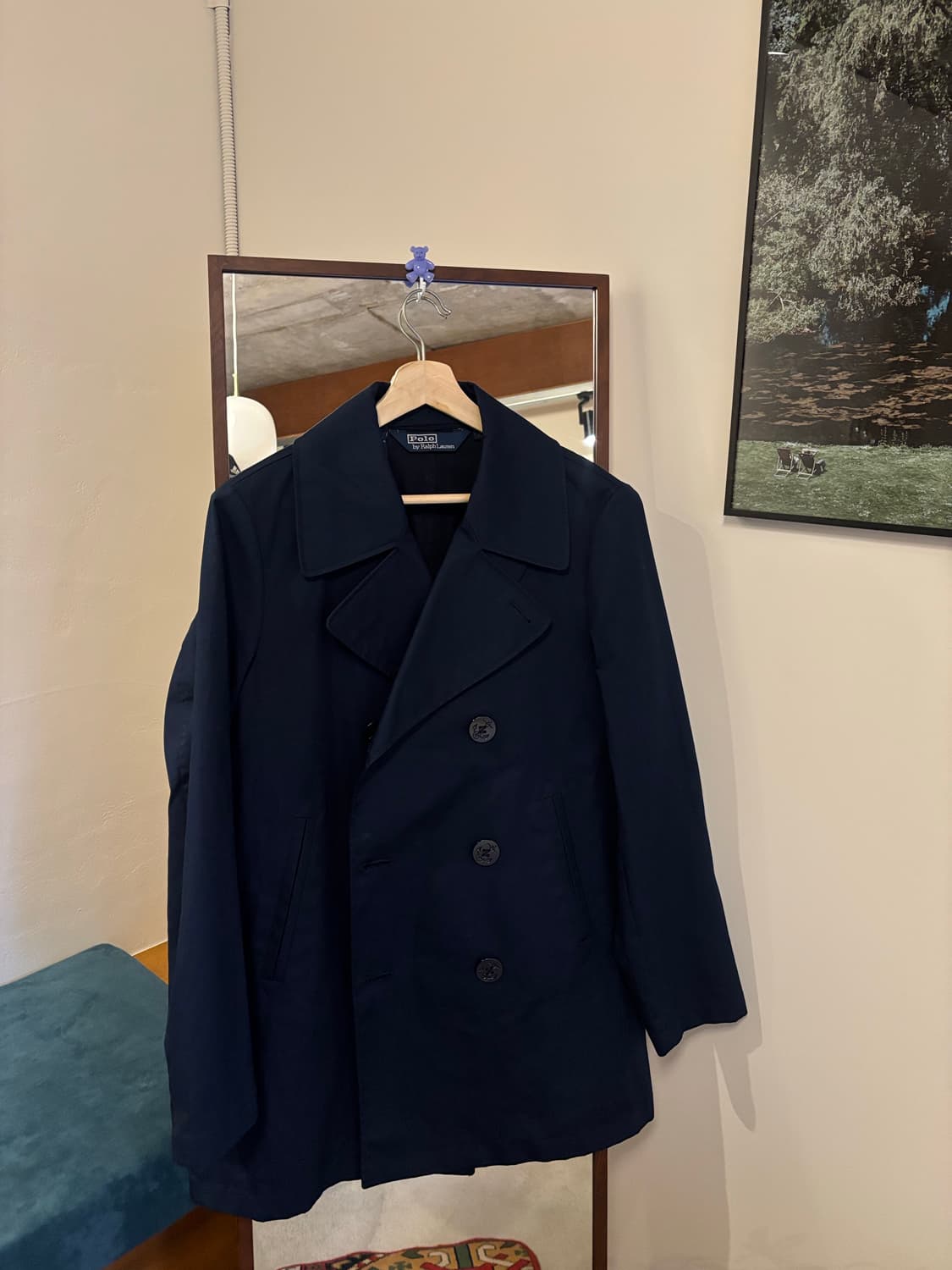 폴로 랄프로렌 네이비 피코트(이태리제) 상품이미지7