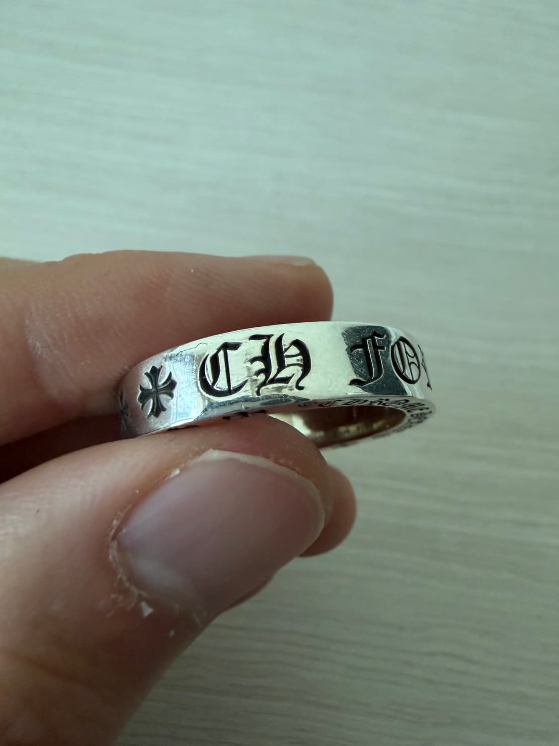 [us12] 크롬하츠 포에버 링 6mm 상품이미지5