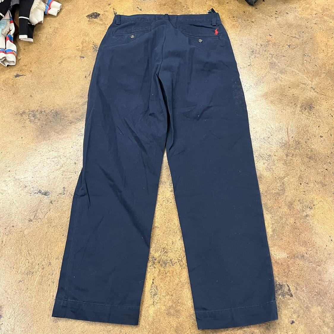 [정품] 폴로 랄프로렌 네이비 플리츠 바지 팬츠 상품이미지3