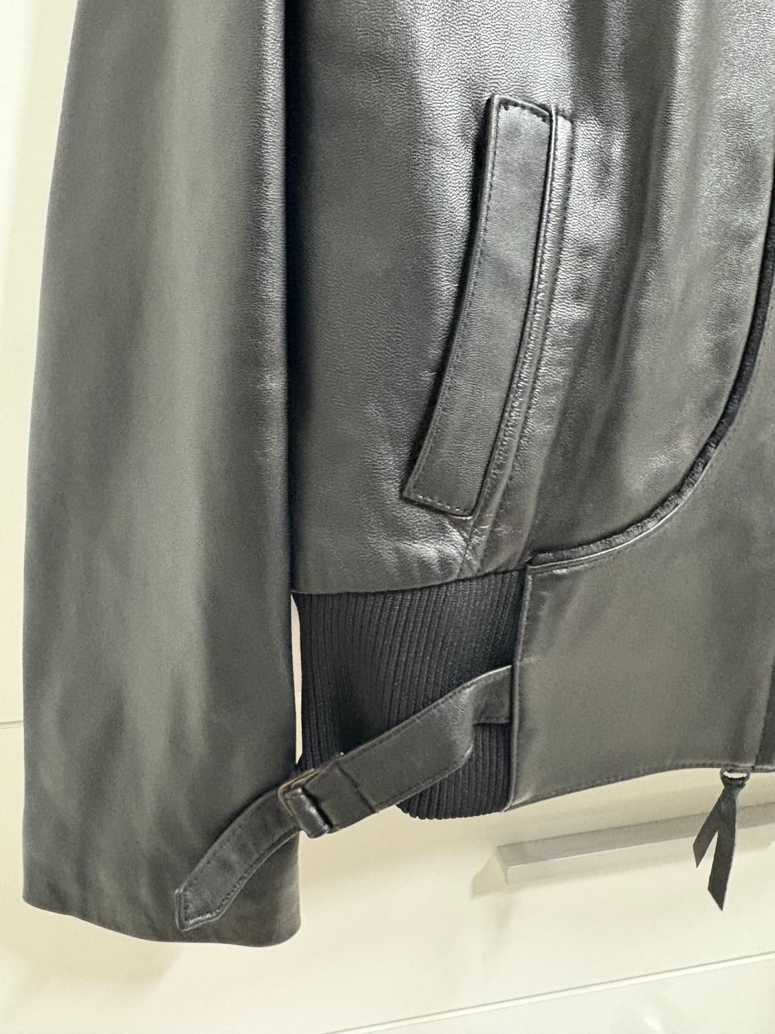 CLOVIS BASIC 가죽 자켓 66사이즈 상품이미지5