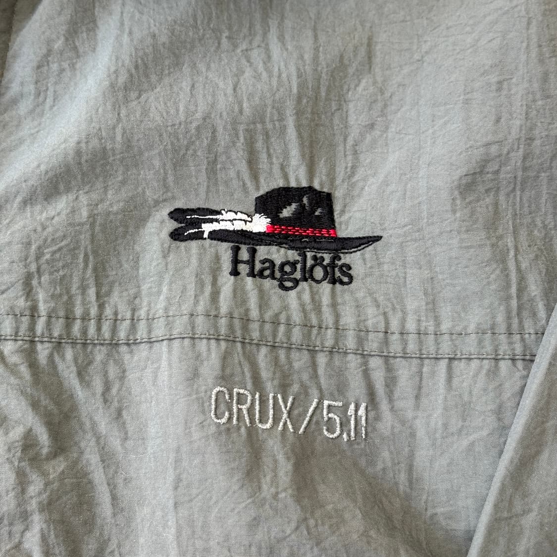 하글롭스 90s 빈티지 신칠라 자켓 S(100) 상품이미지5