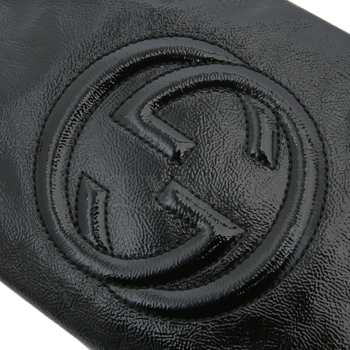 구찌 소호 더블 체인 숄더백 블랙 페이던트 로고백 308983 상품이미지8