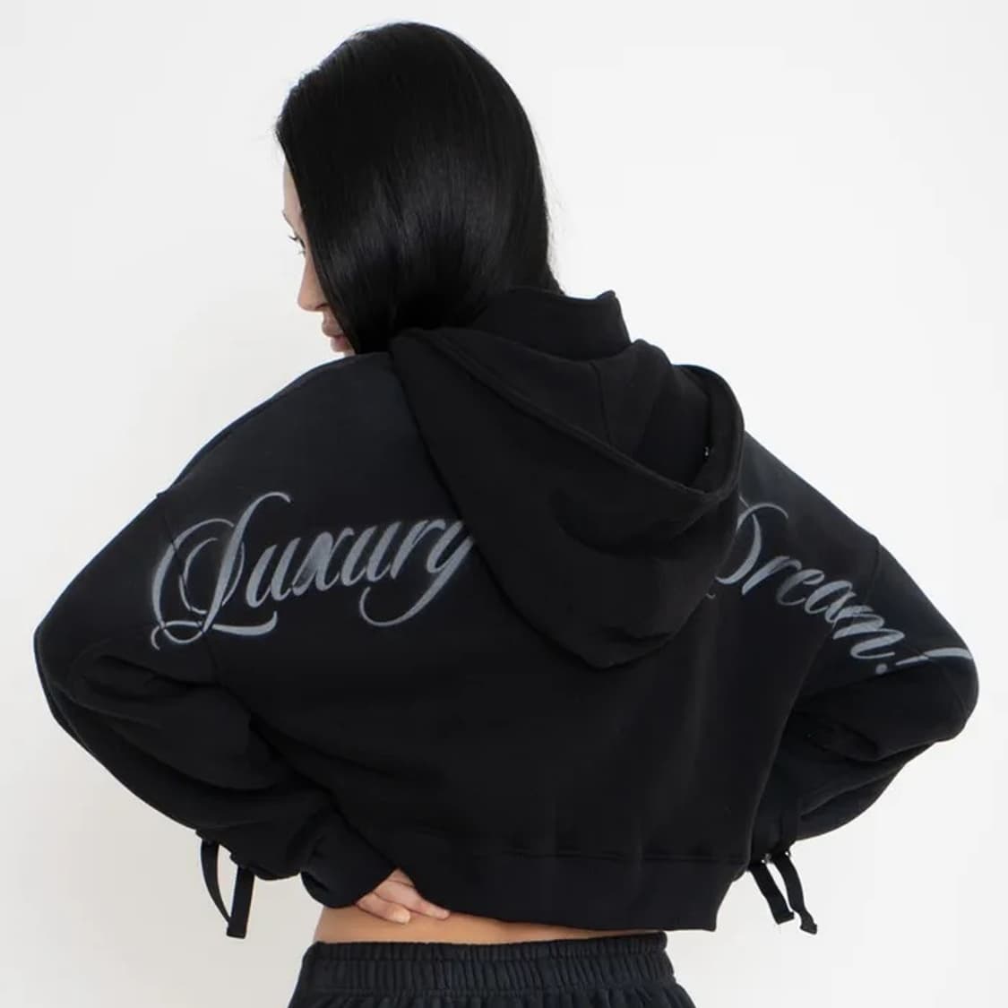 2000아카이브 퍼후드 럭셔리이즈드림 퍼자켓크롭 스컬프터 상품이미지2