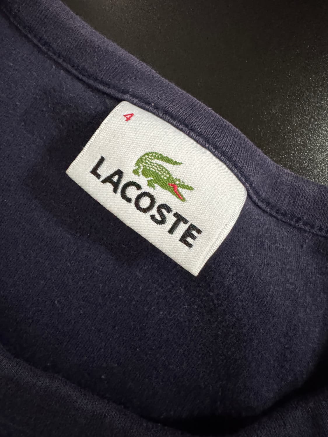 라코스테 시그니처 스트라이프 긴팔 티셔츠 4 상품이미지3