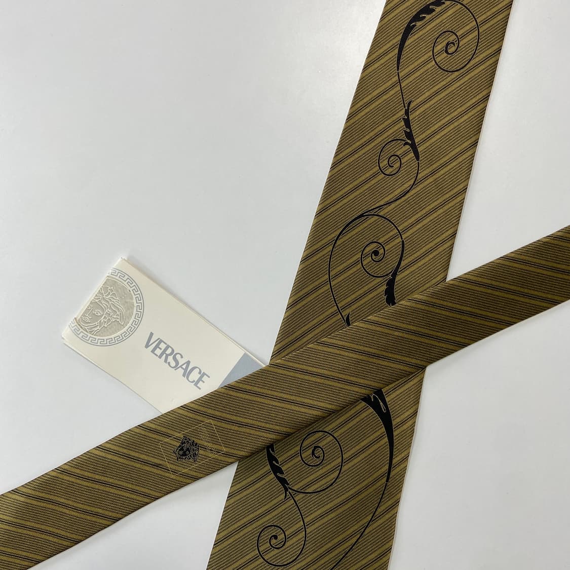 택달린 미사용품 Versace 베르사체 정품 명품 넥타이 상품이미지4