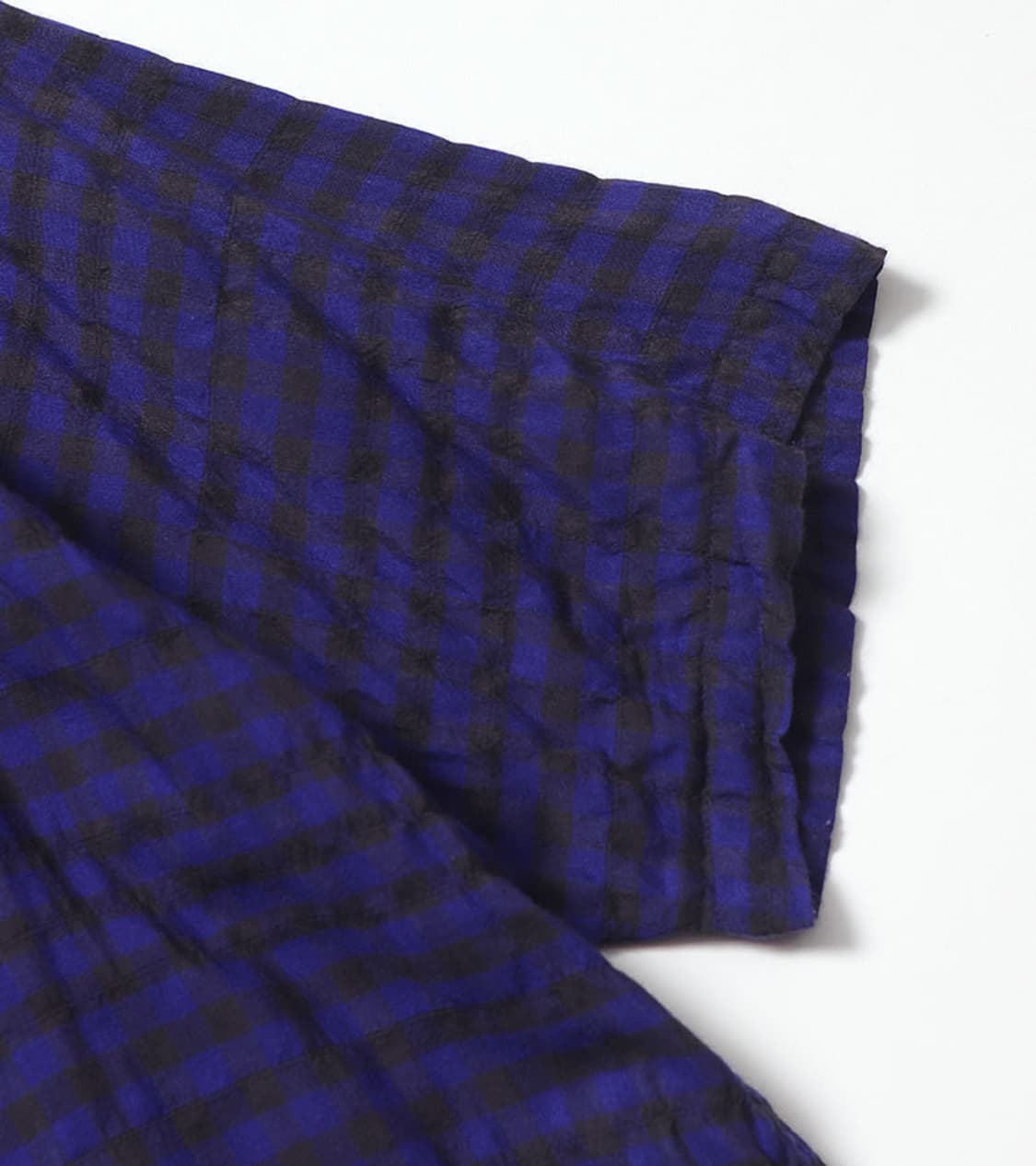 NANO UNIVERSE - BAND COLLAR CHECK SHIRT 상품이미지6