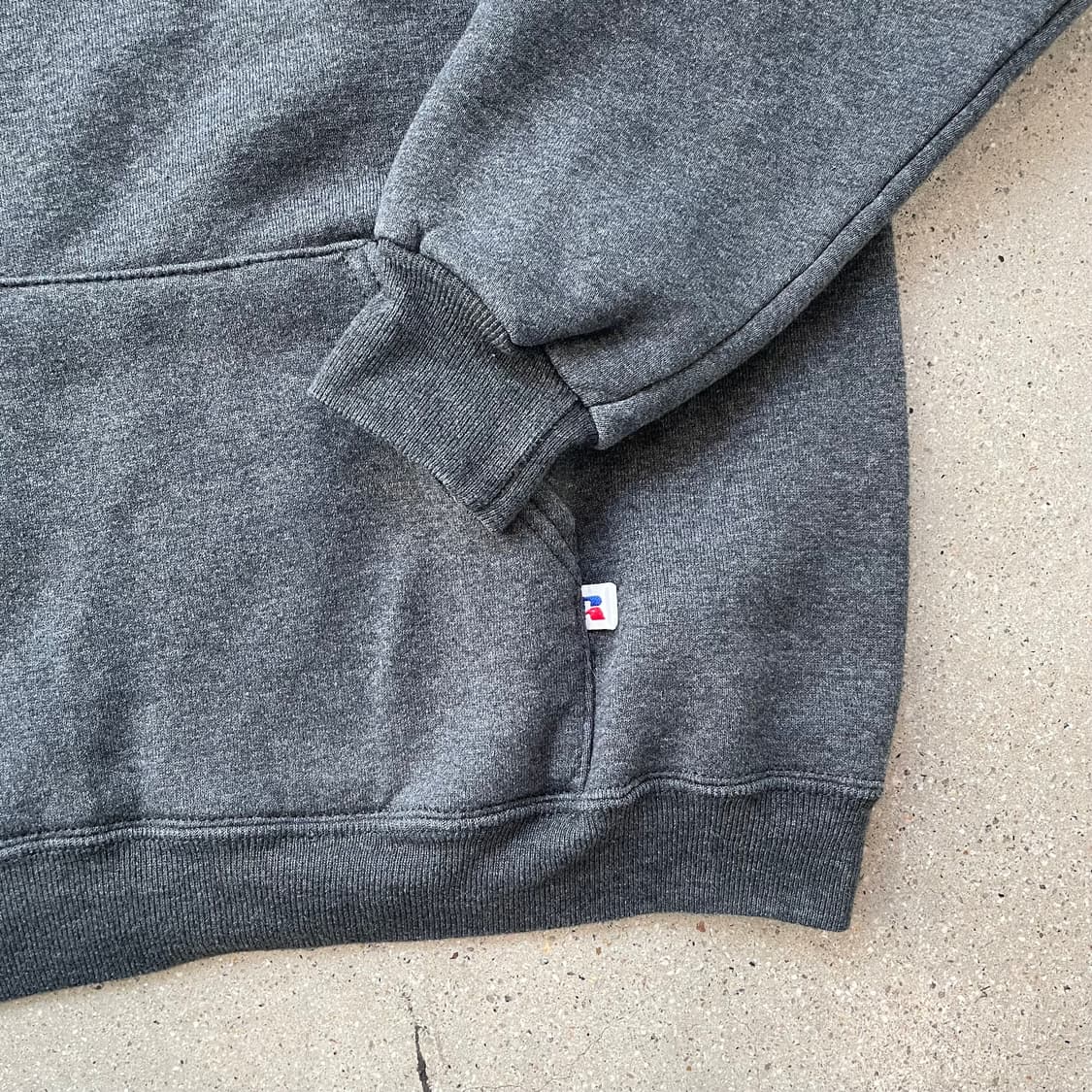 빈티지 러셀 애슬레틱  후디  차콜  made in usa   상품이미지3