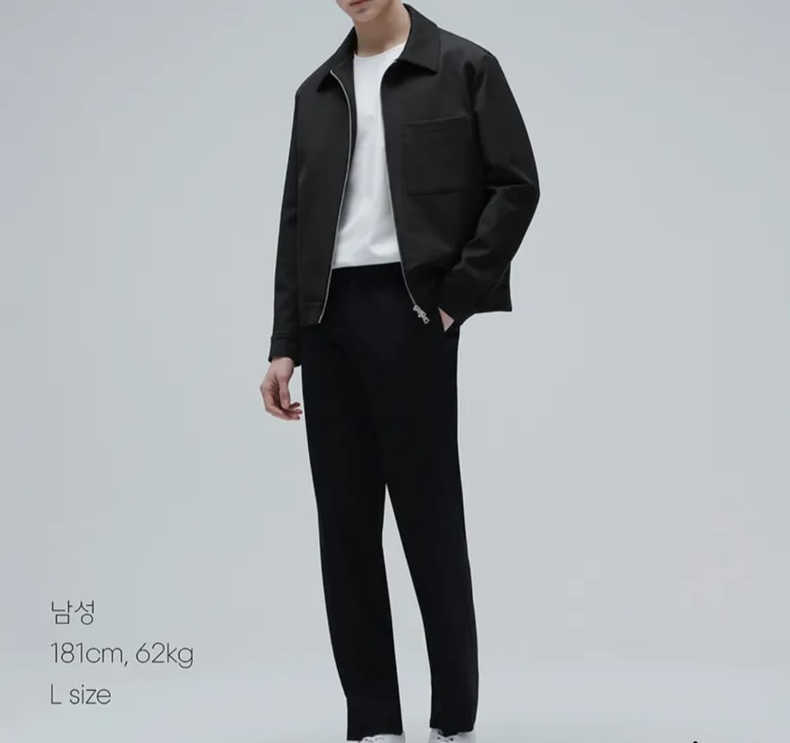 무신사 릴렉스핏 미니멀 자켓 남자100 상품이미지1