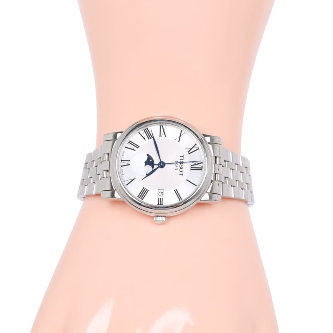 티쏘 카슨 프리미엄 워치 32mm 스틸 쿼츠 실버 시계 상품이미지8
