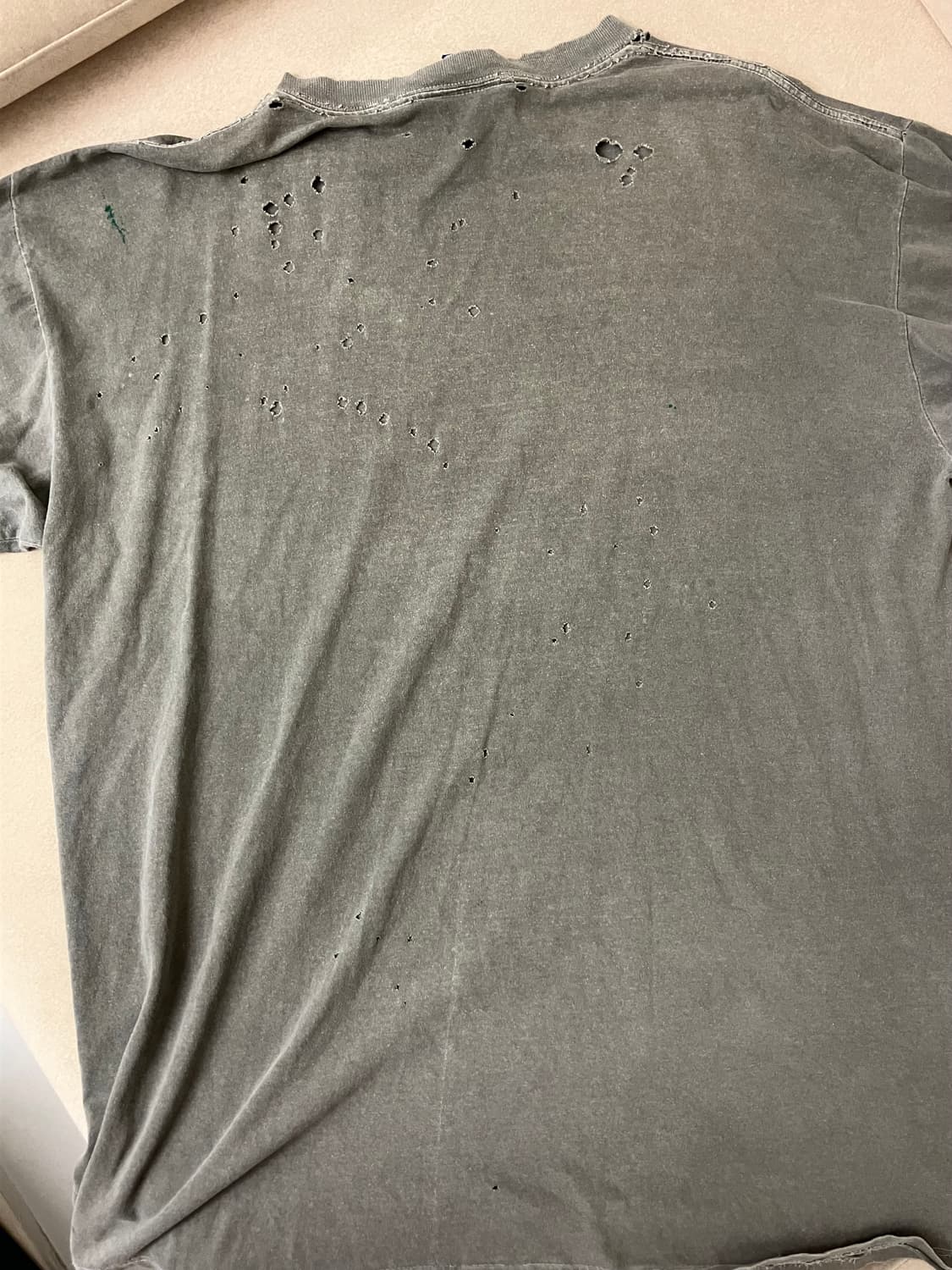 90s Distressed trashed USA tee 상품이미지7