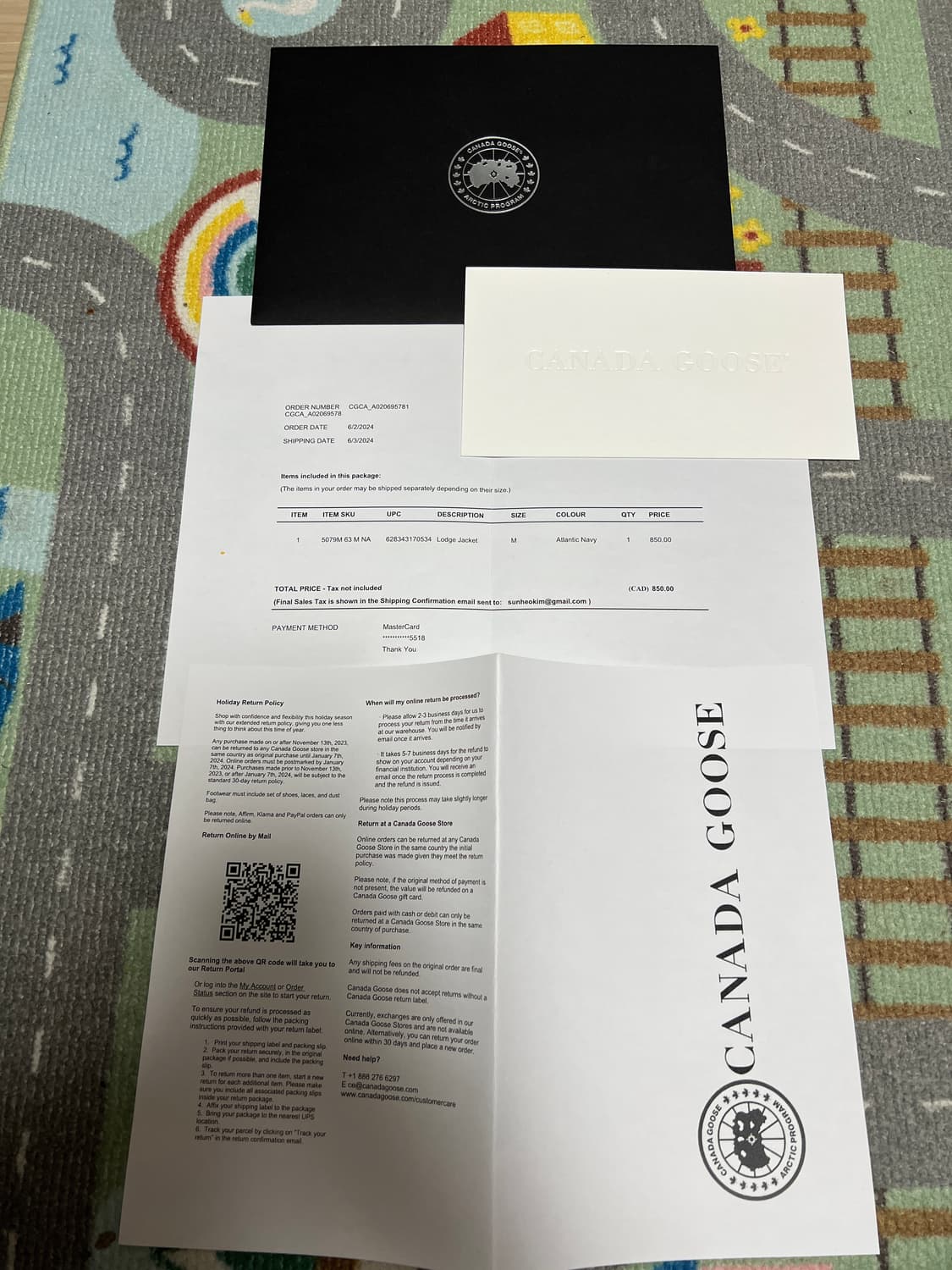 캐나다구스 / 새상품 롯지(주문서있음) / M 상품이미지9