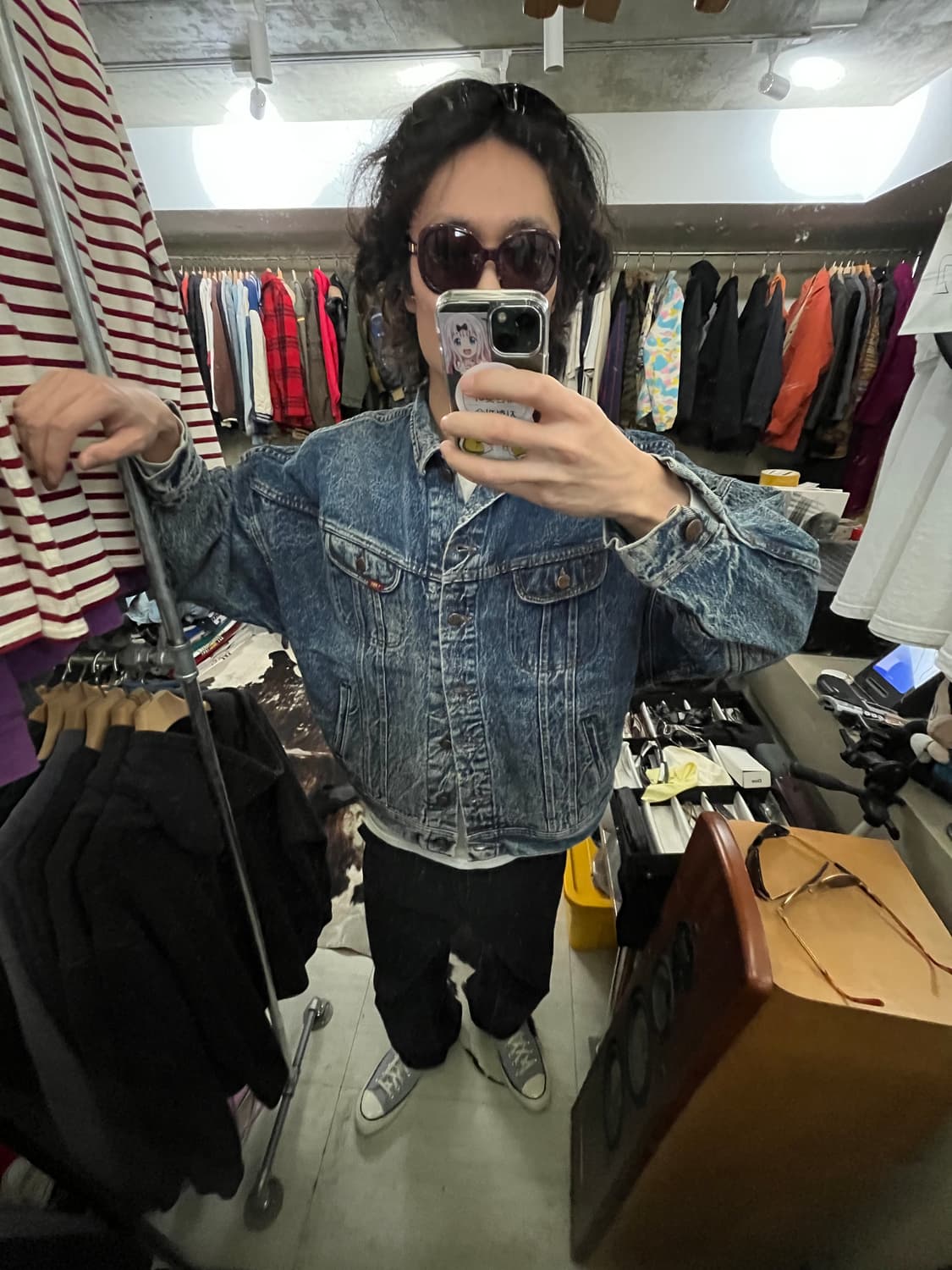 80s Lee RIDER DENIM TRUCKER JACKET 상품이미지2