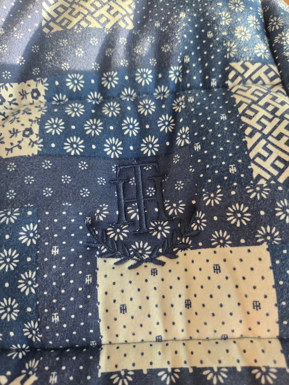 타미힐피거 패치워크 여성 패딩 점퍼 상품이미지8