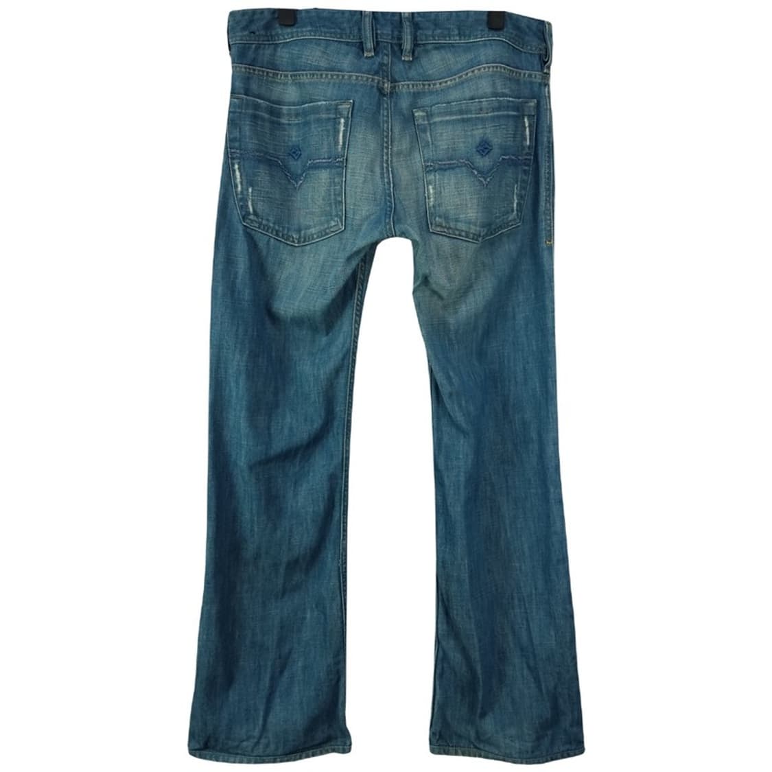 [디젤] 빈티지 워시드 부츠컷 플레어 데님 팬츠 청바지 P01333 상품이미지3