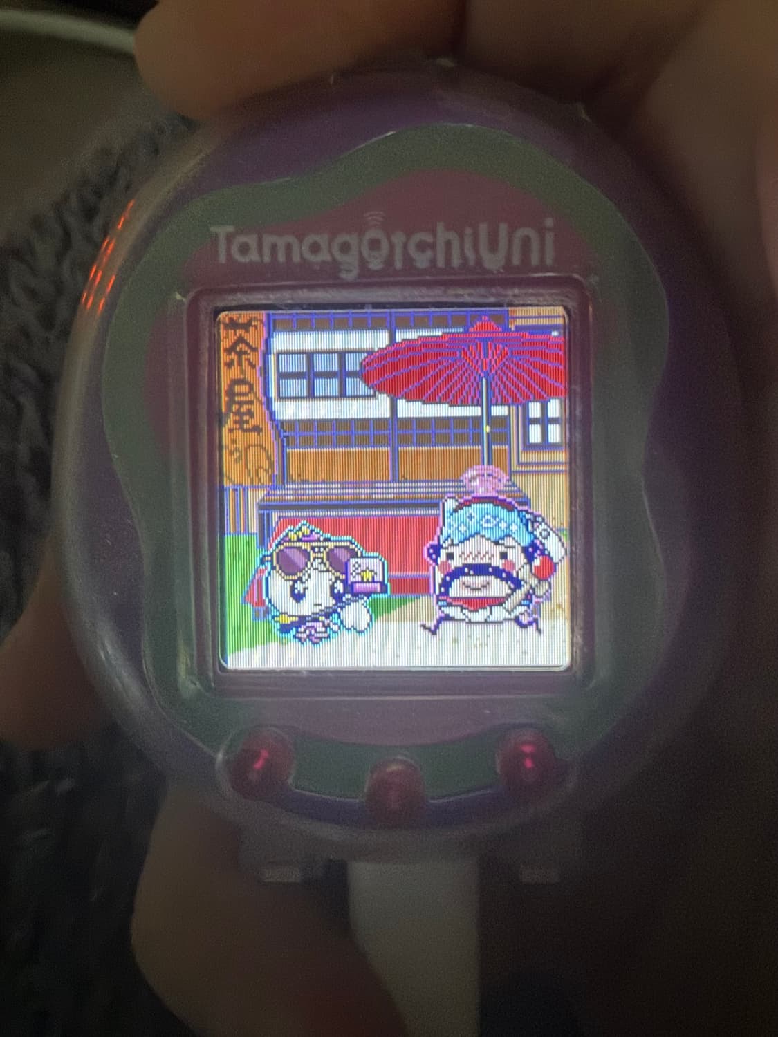다마고치 유니 퍼플 (오빤쮸티켓 포함 타마티켓 전시리즈 저장됨) 상품이미지4