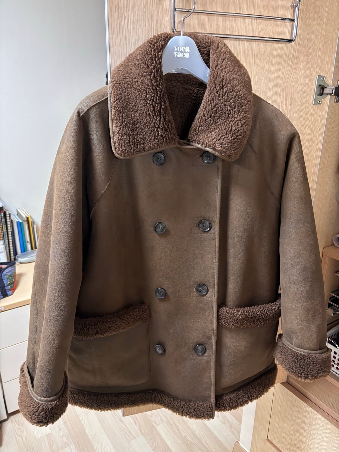 보카바카 리버시블 쉐어링 코트 상품이미지1