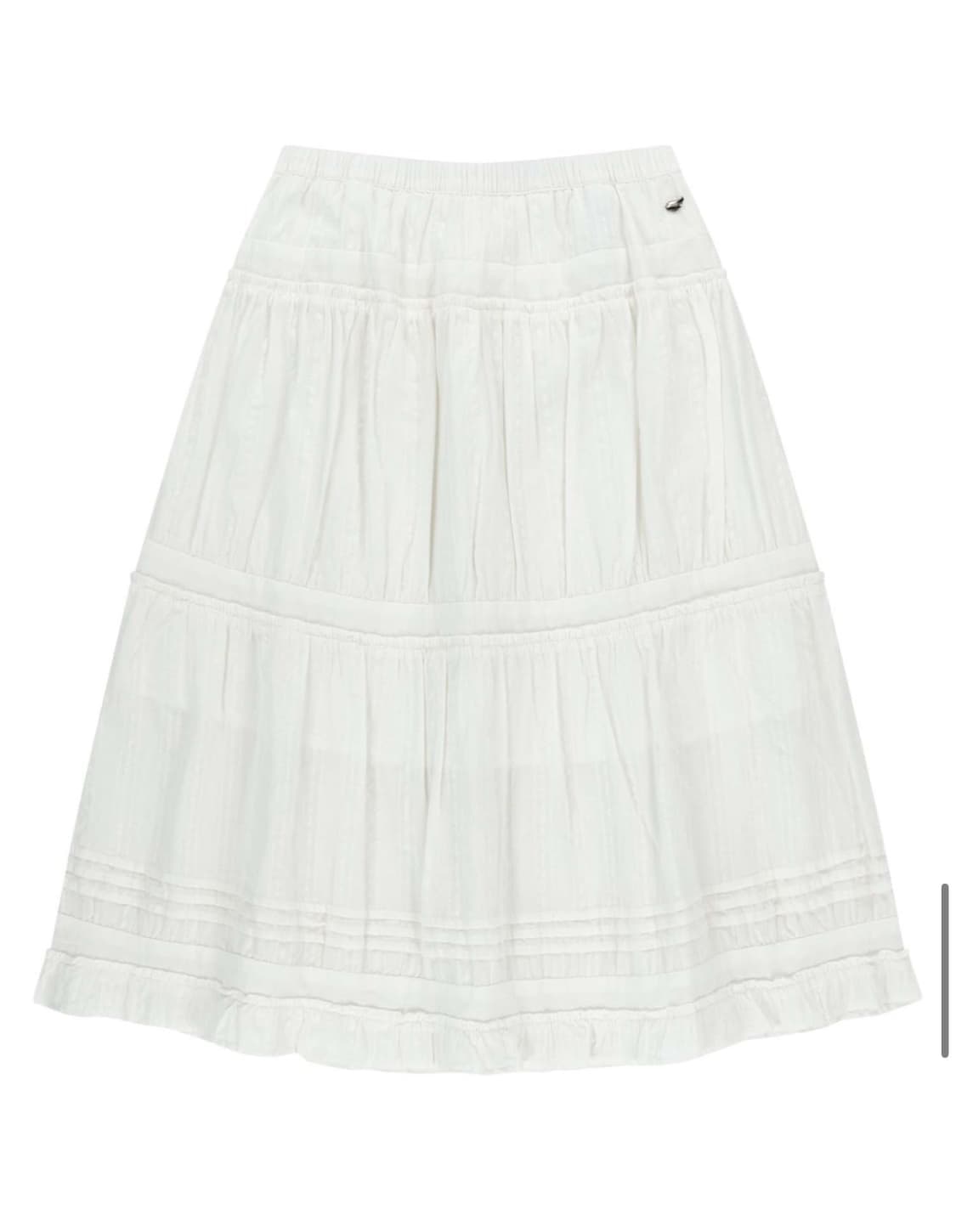 코이세이오 셔링 미디스커트 2사이즈 상품이미지1